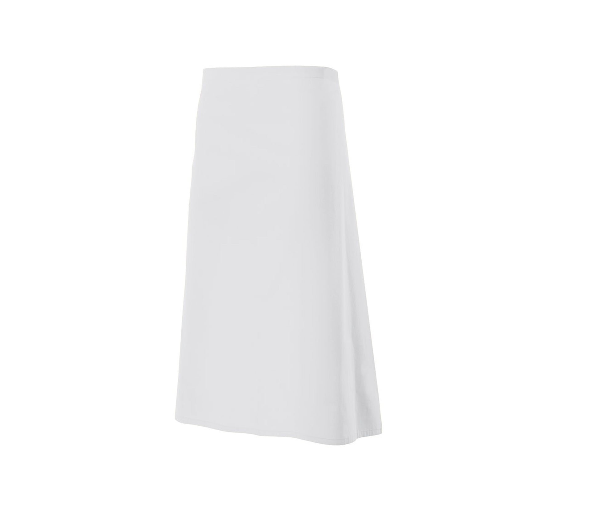 Tablier Long en Polycoton - White