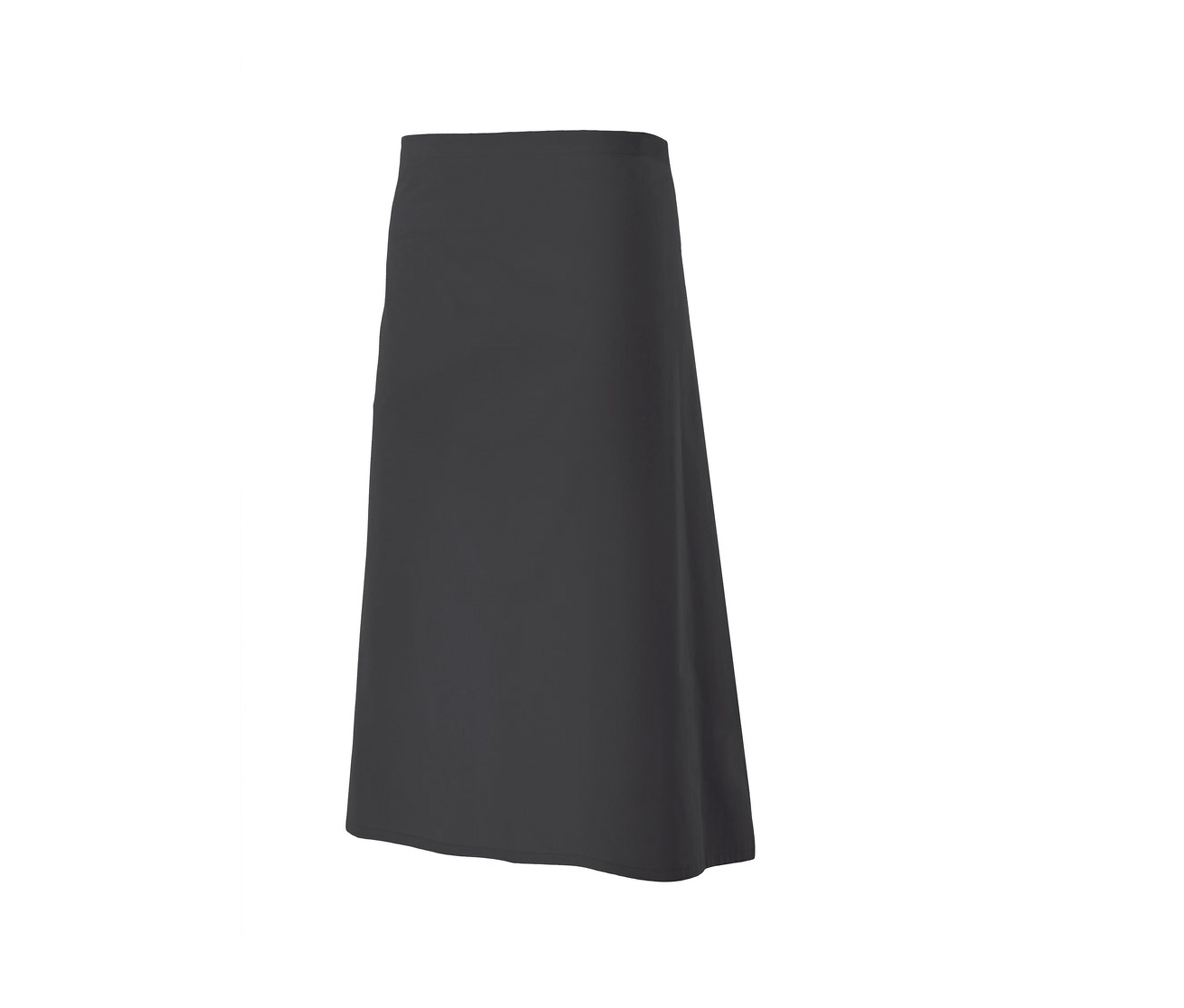 Tablier Long en Polycoton - Black