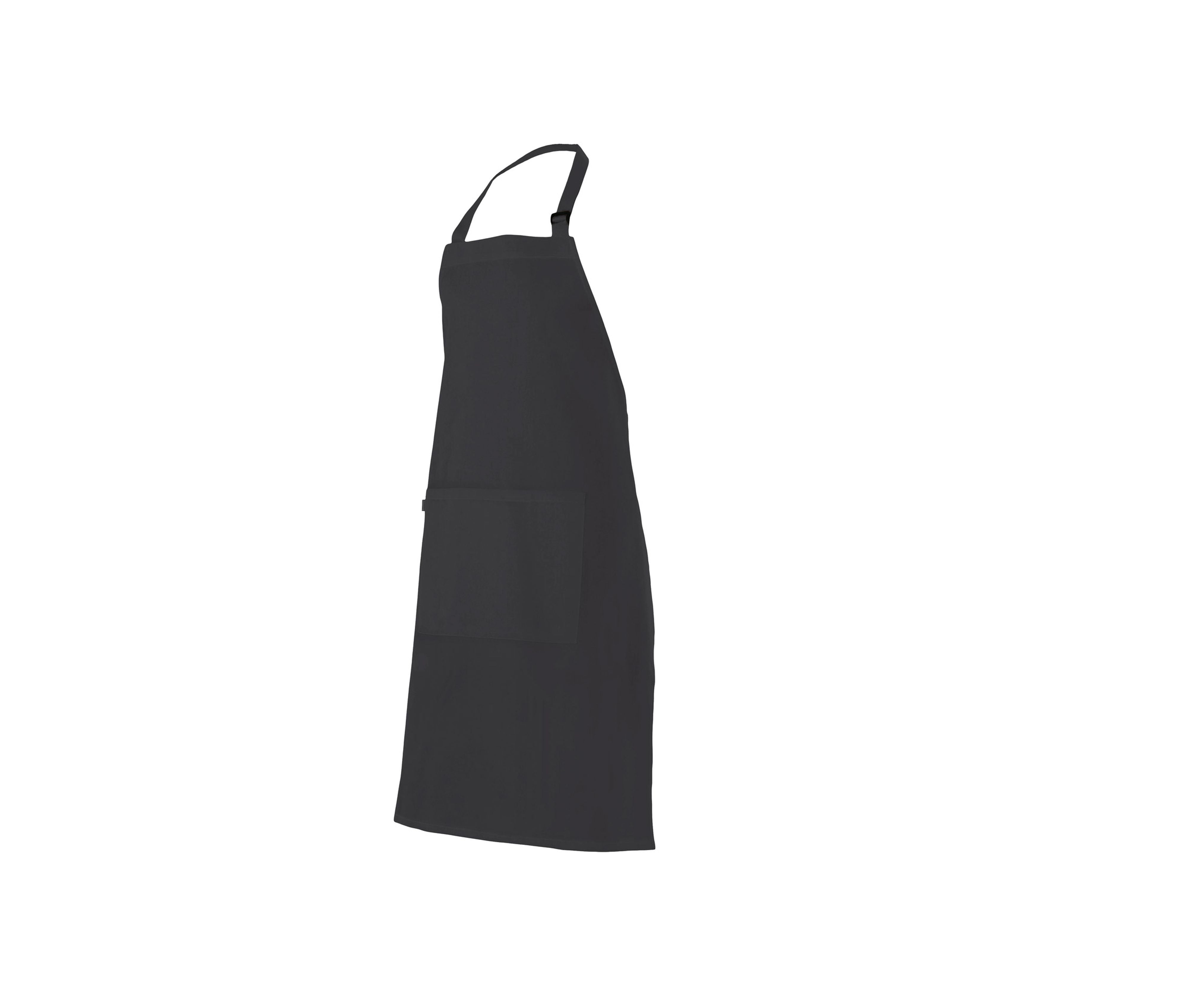 Tablier à Bavette Avec Poche - Black