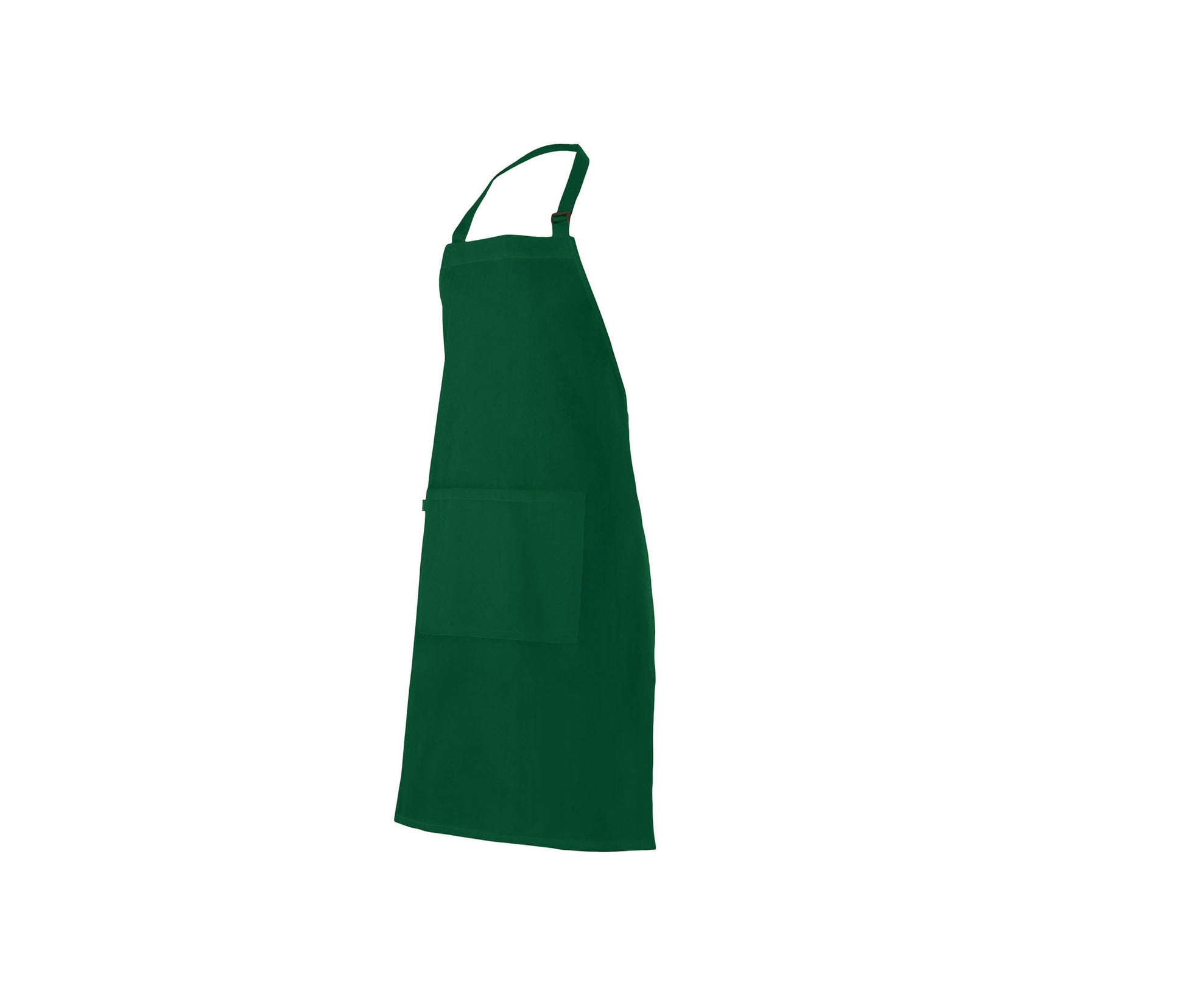 Tablier à Bavette Avec Poche - Forest Green