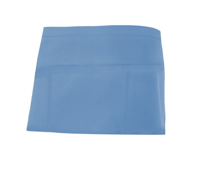 Tablier Court en Polycoton - Sky Blue