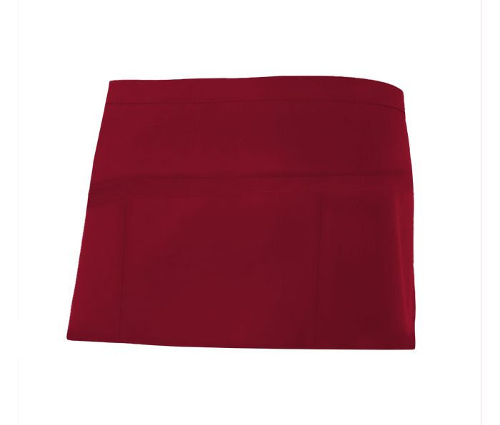 Tablier Court en Polycoton - Garnet