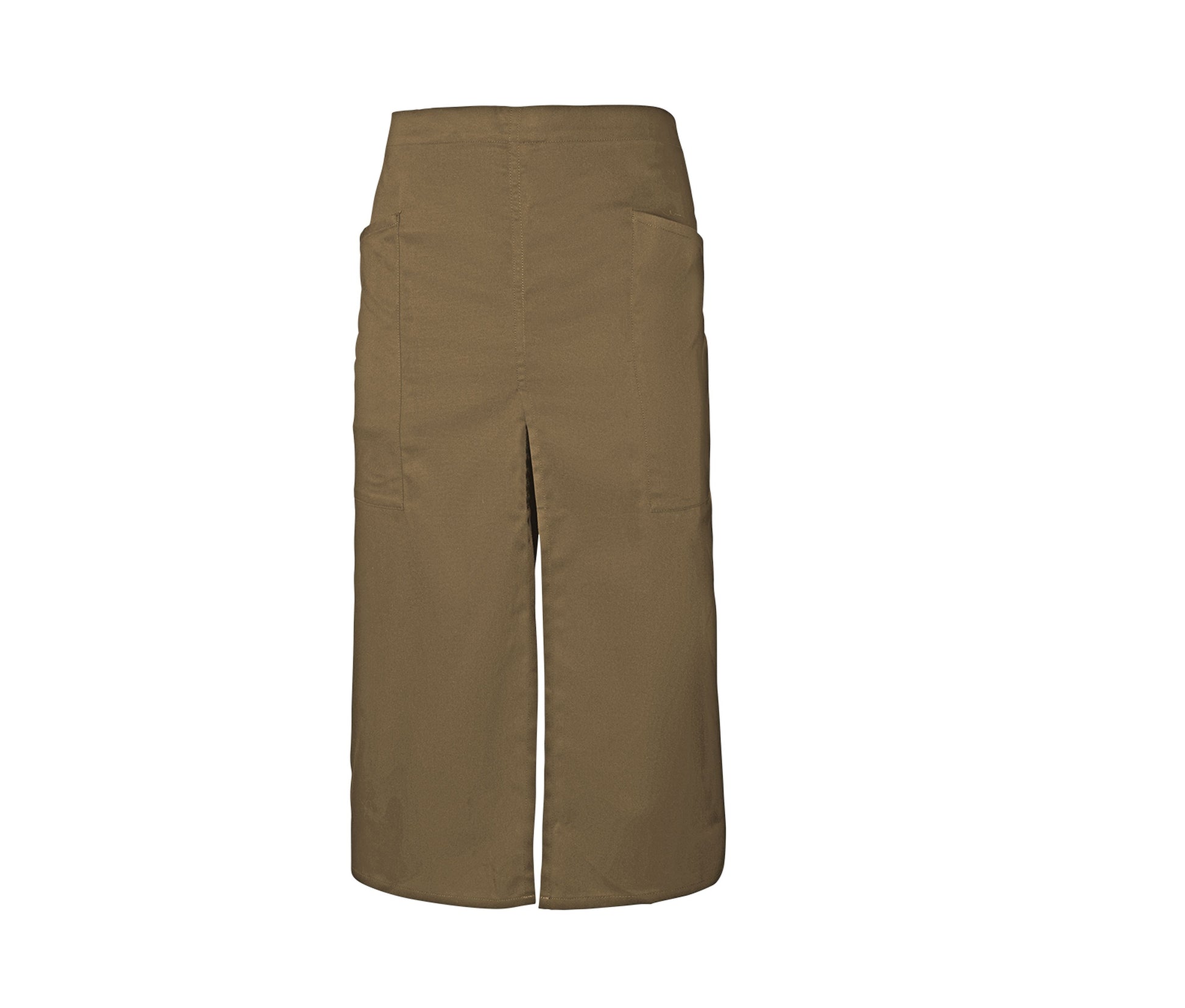 Tablier Long en Polycoton - Beige