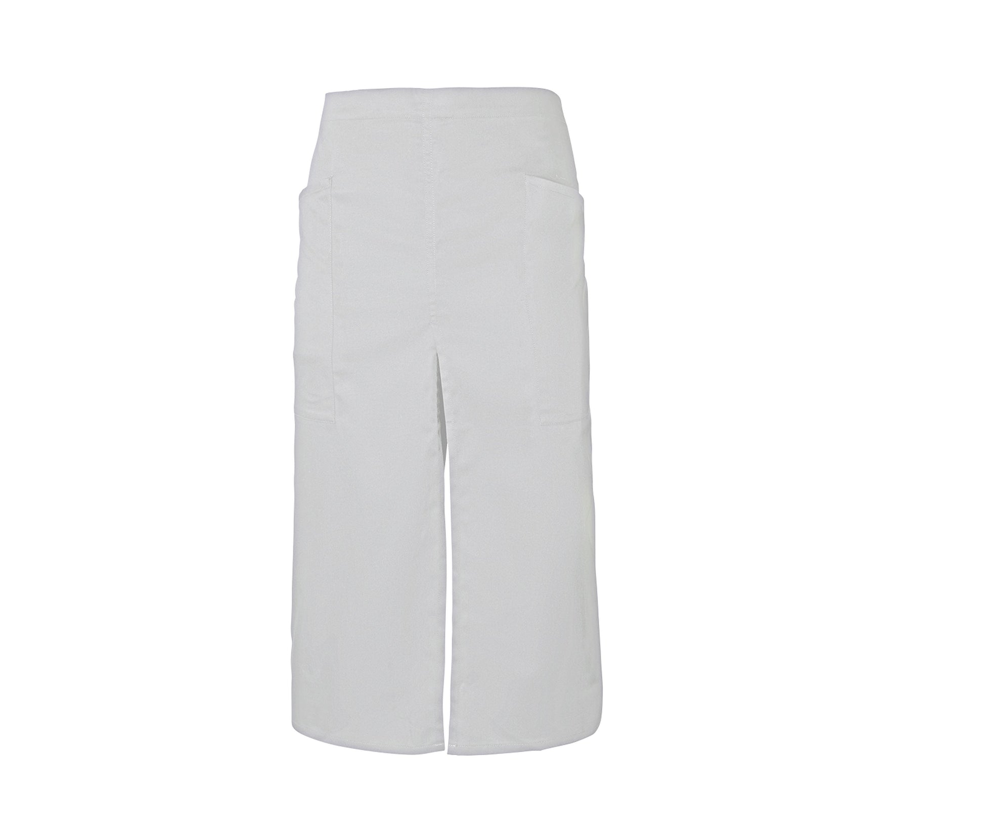 Tablier Long en Polycoton - Light Grey