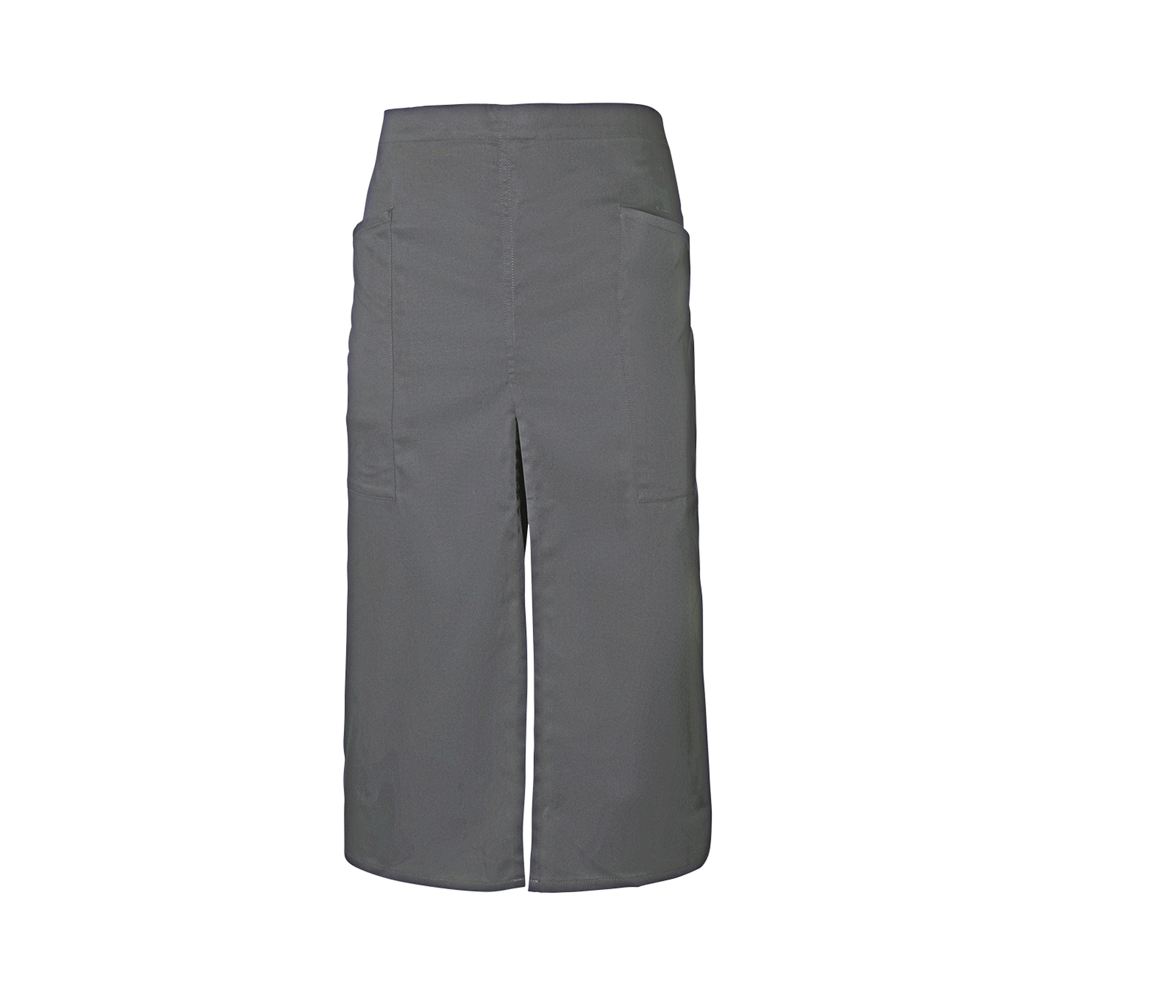 Tablier Long en Polycoton - Grey