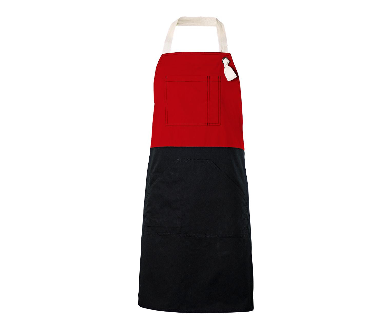 Tablier Bicolore - Red