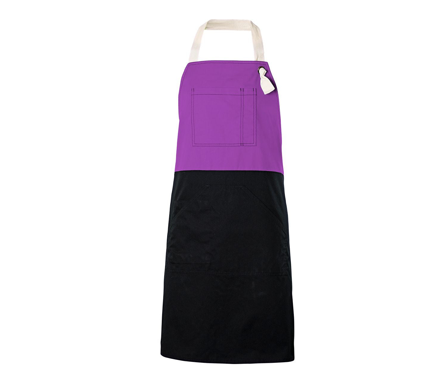 Tablier Bicolore - Purple