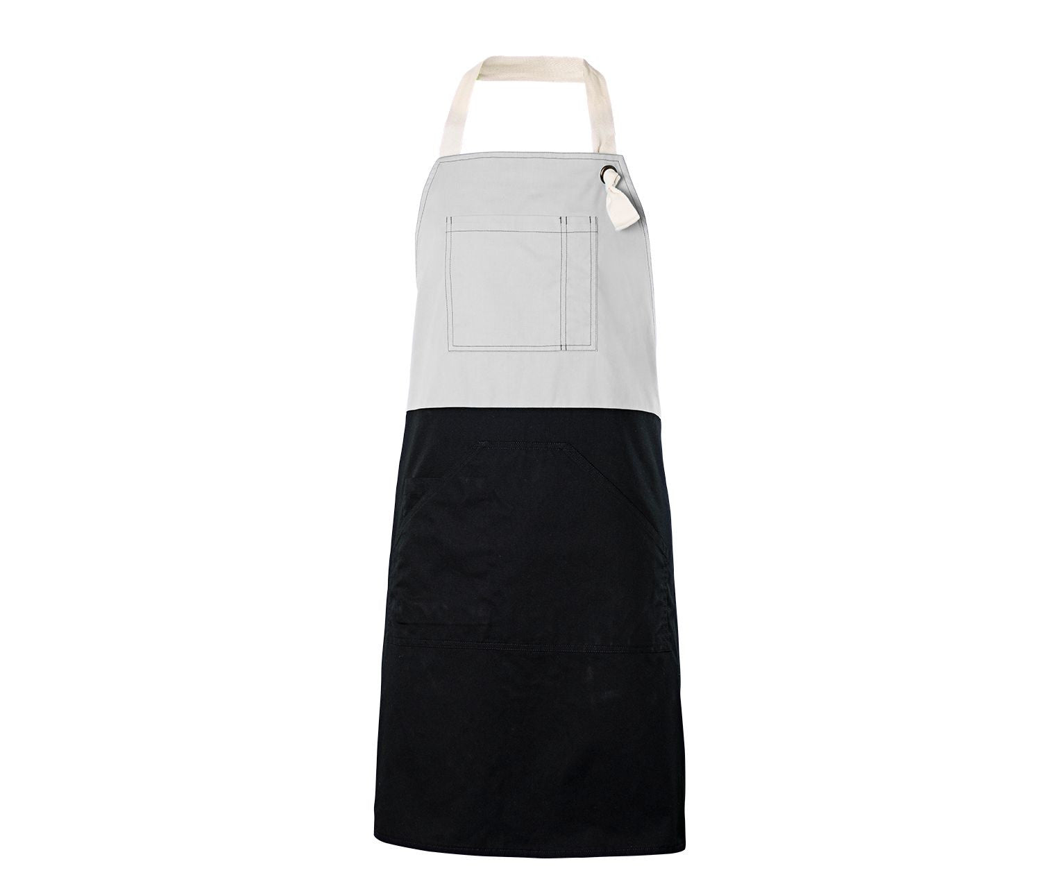 Tablier Bicolore - Light Grey