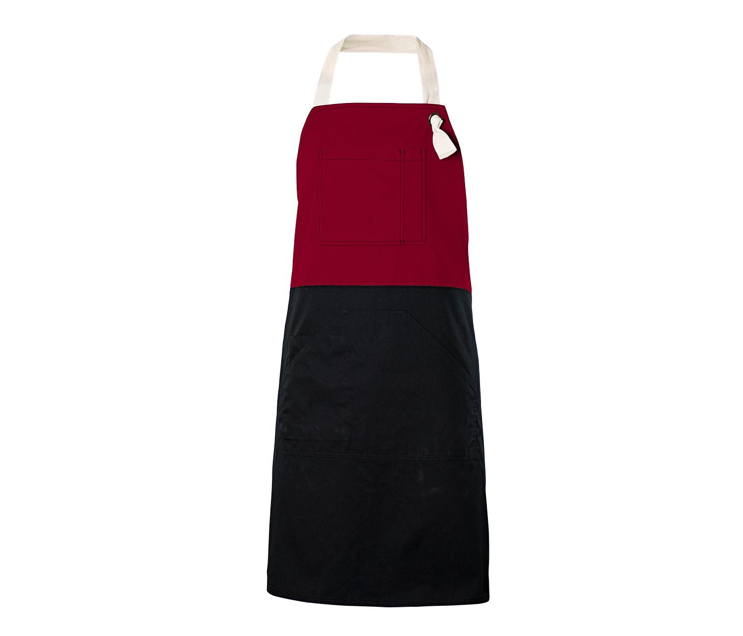 Tablier Bicolore - Garnet
