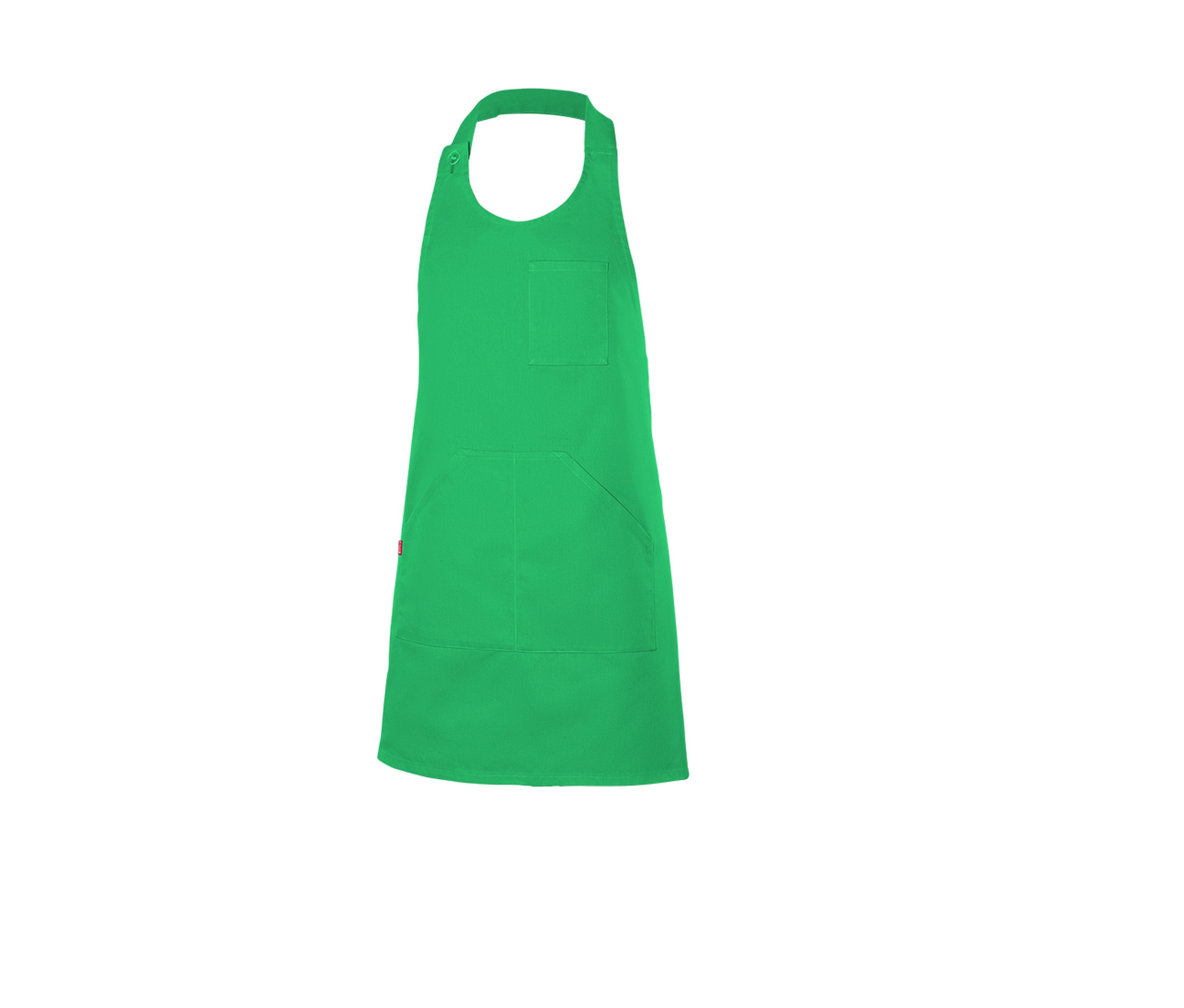 Tablier Court en Polycoton - Green
