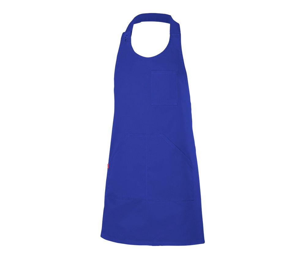 Tablier Court en Polycoton - Royal Blue