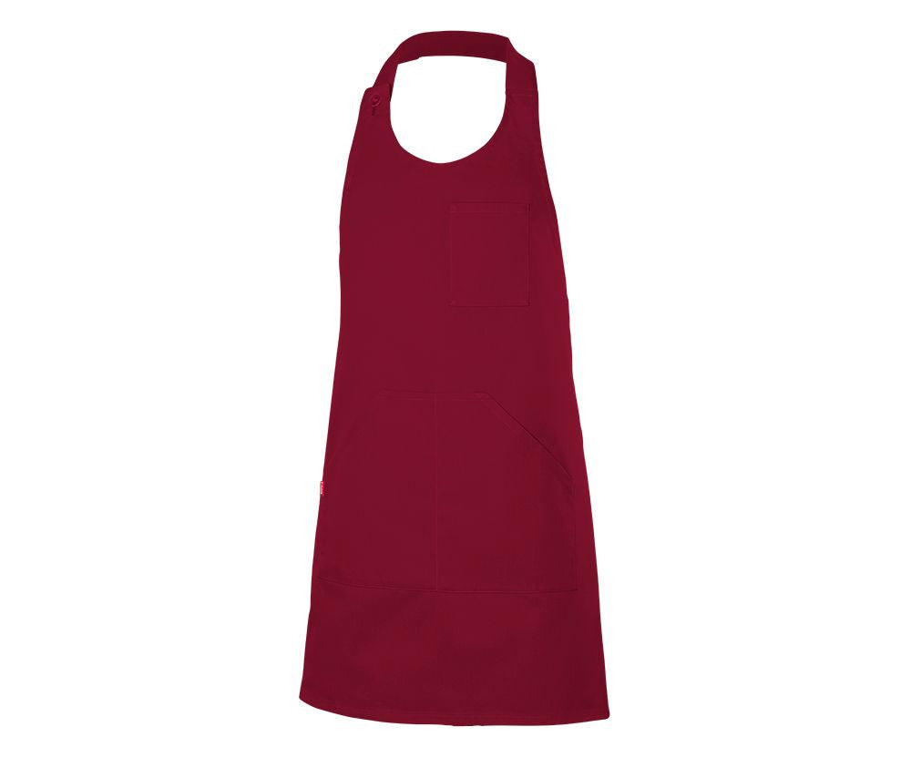 Tablier Court en Polycoton - Garnet
