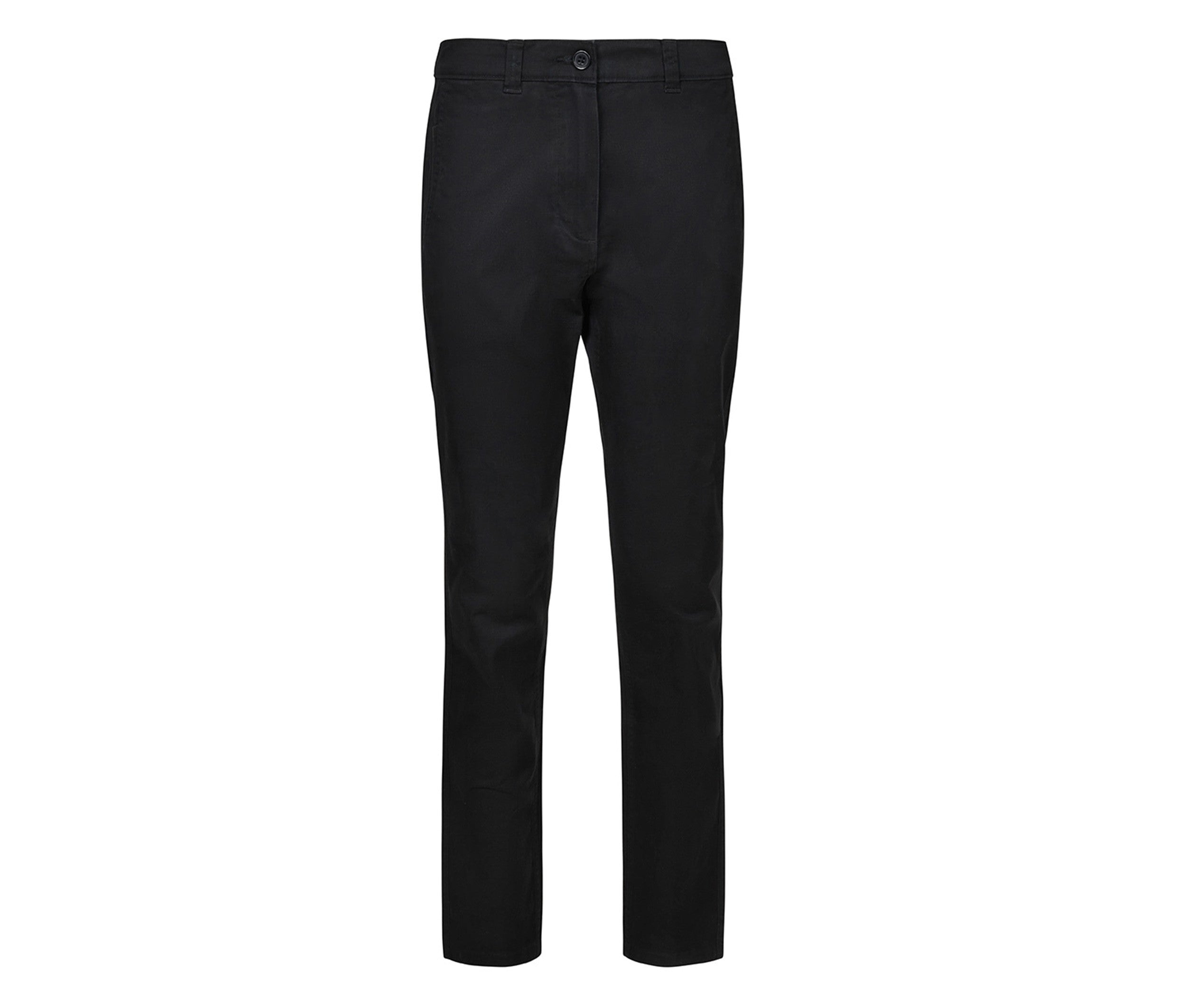Pantalon Chino Stretch Femme - Black