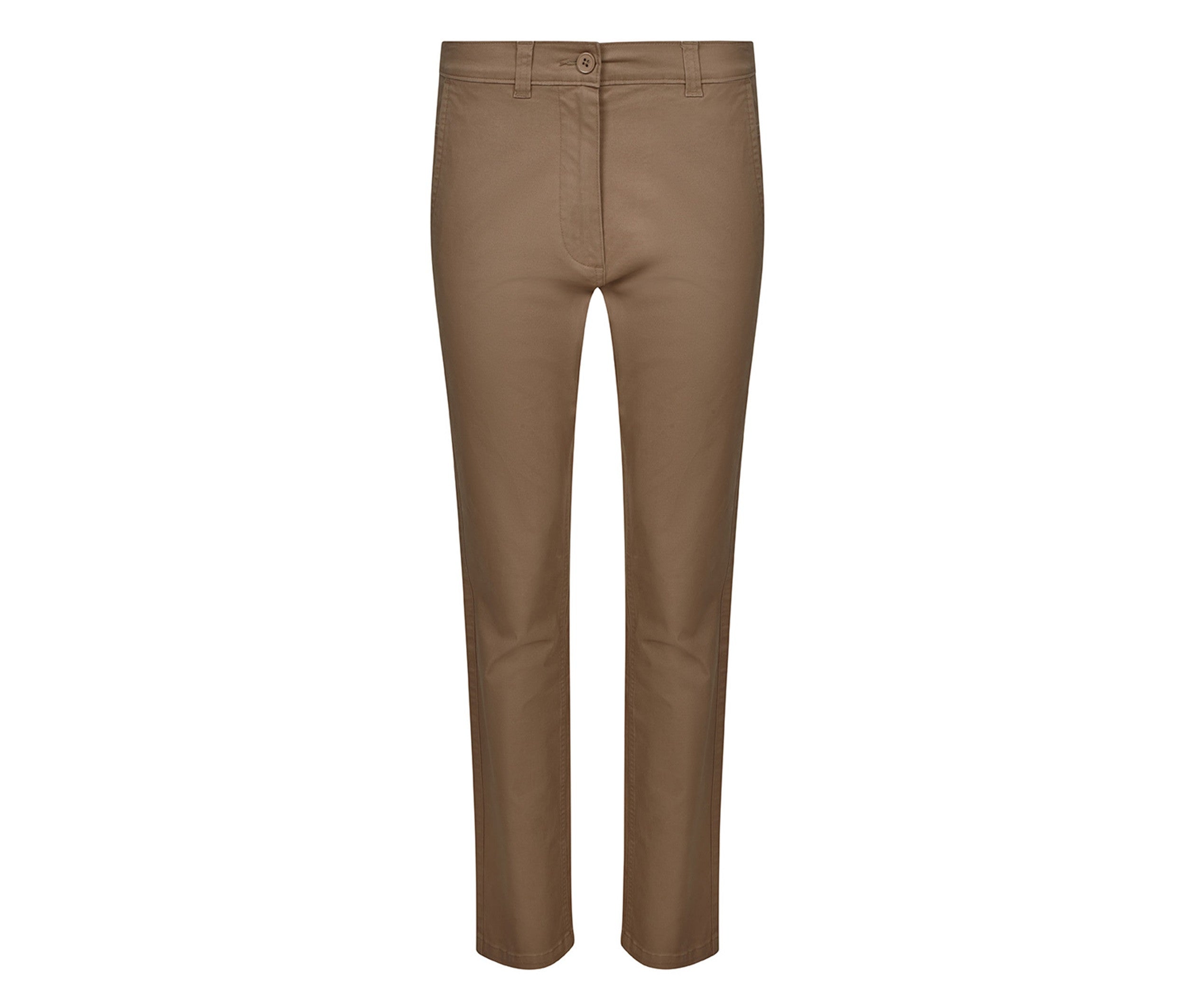 Pantalon Chino Stretch Femme - Beige