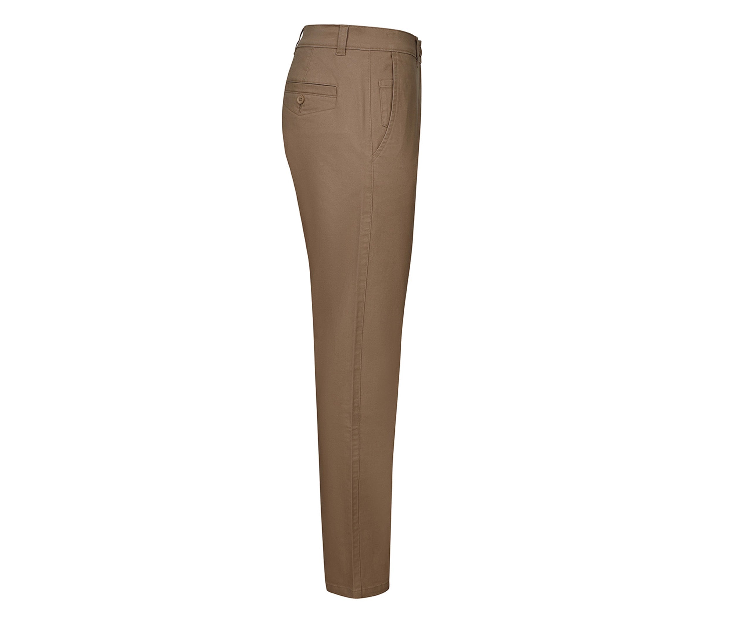 Pantalon Chino Stretch Femme - Beige