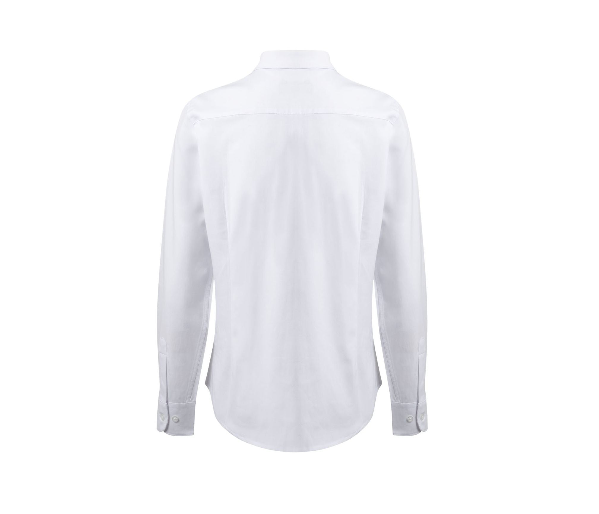 Chemise Oxford Stretch Femme - White