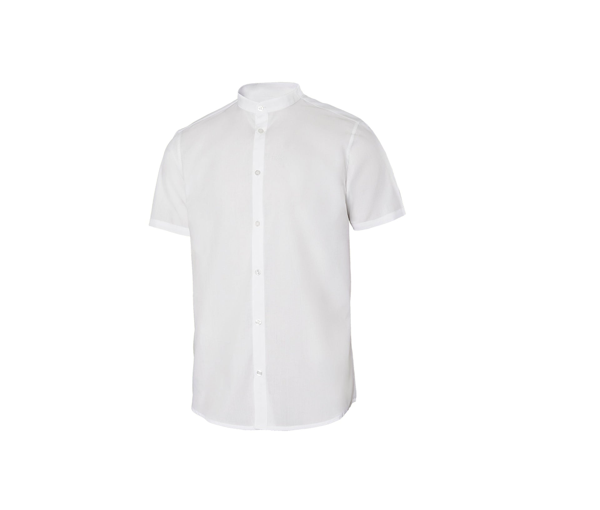 Chemisette Homme Col Mao - White