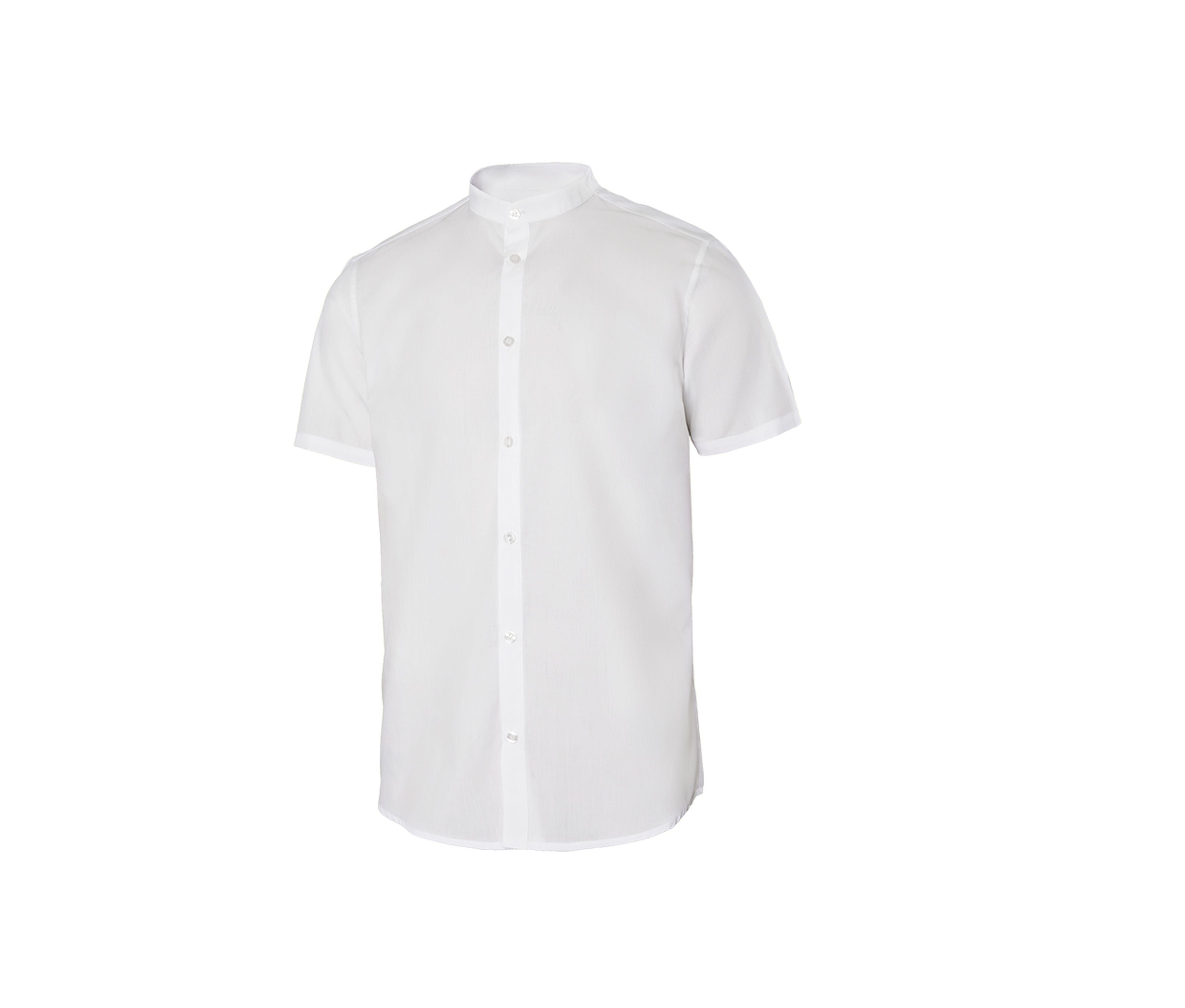 Chemisette Homme Col Mao - White