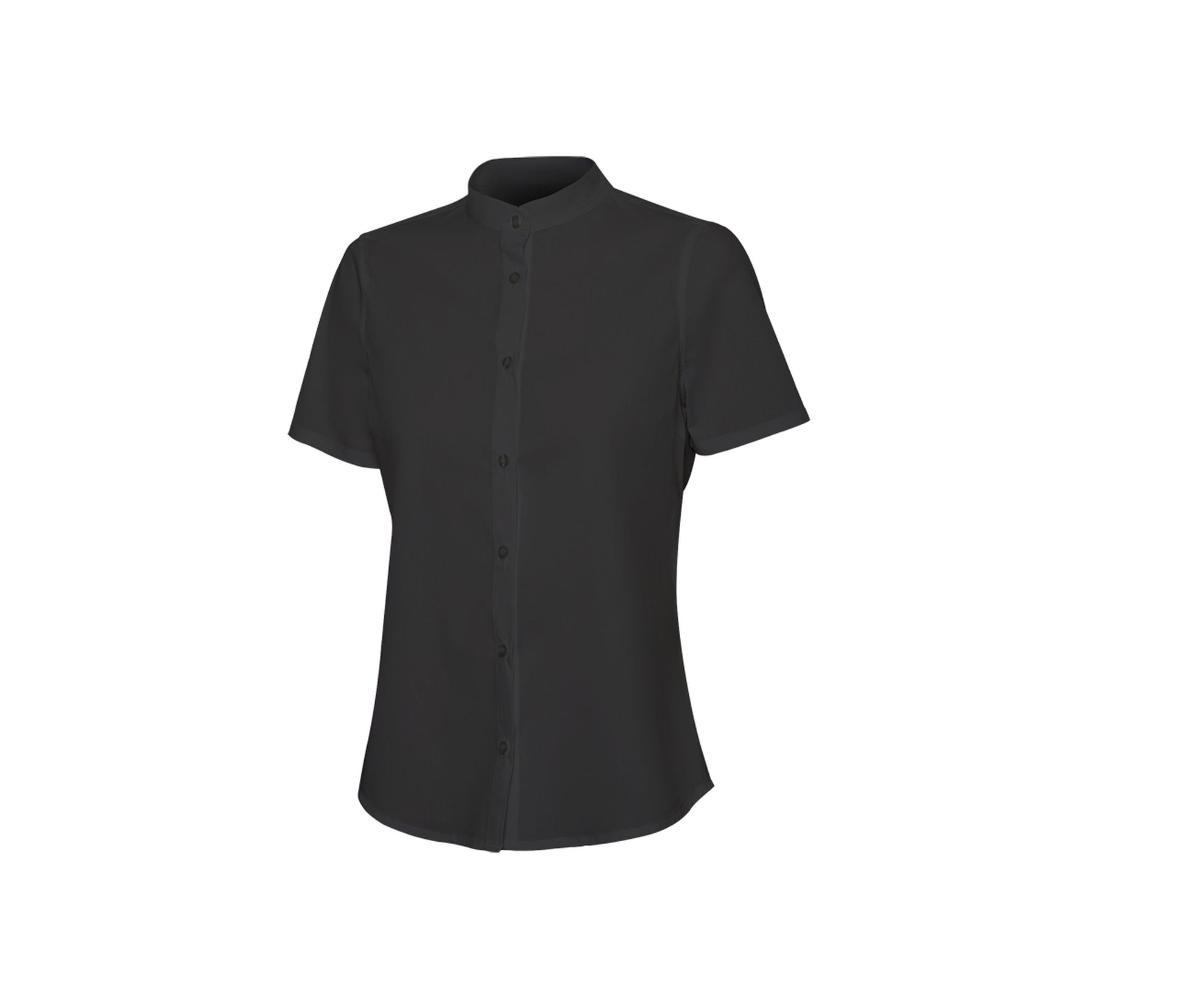 Chemisette Femme Col Mao - Black