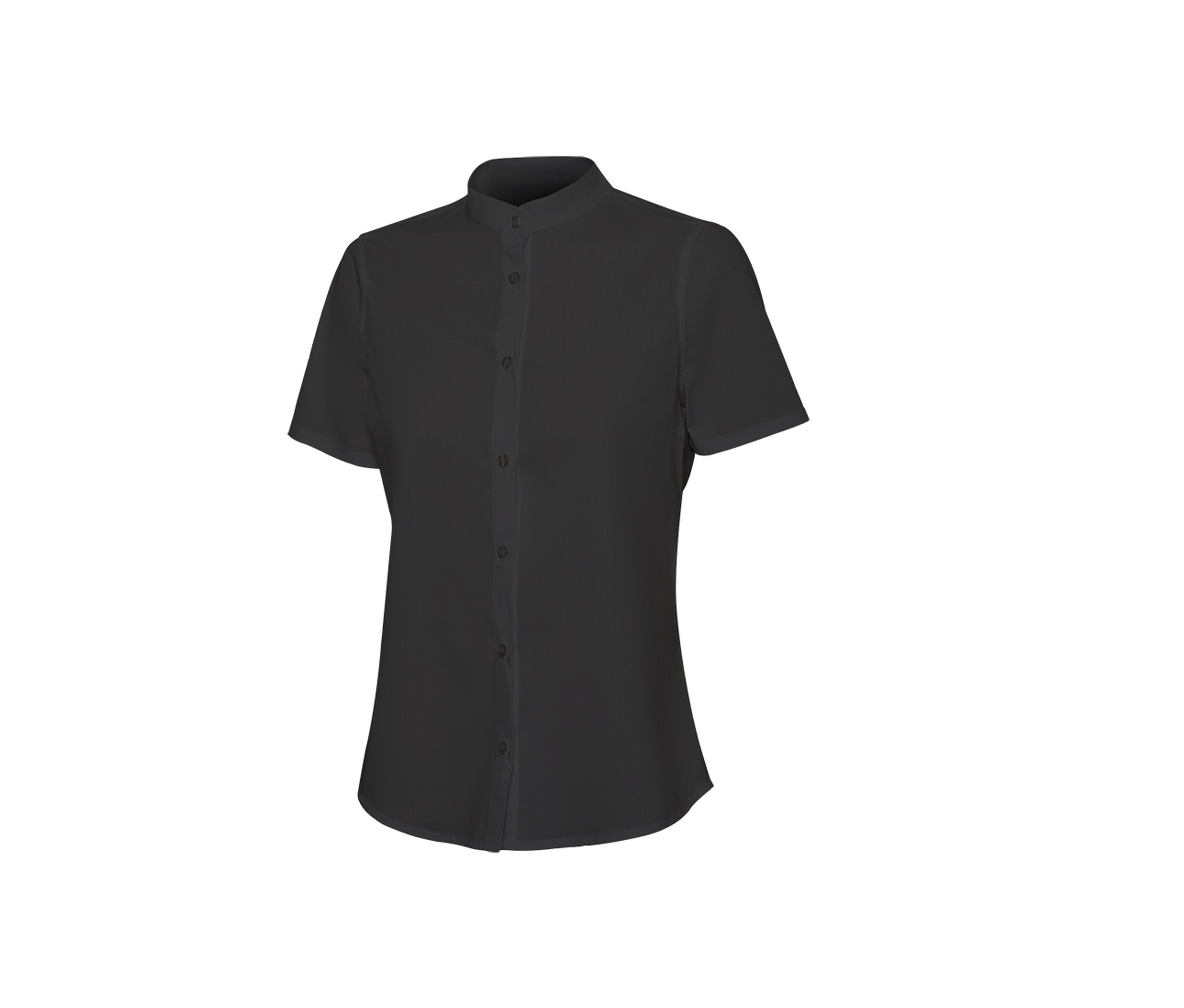 Chemisette Femme Col Mao - Black