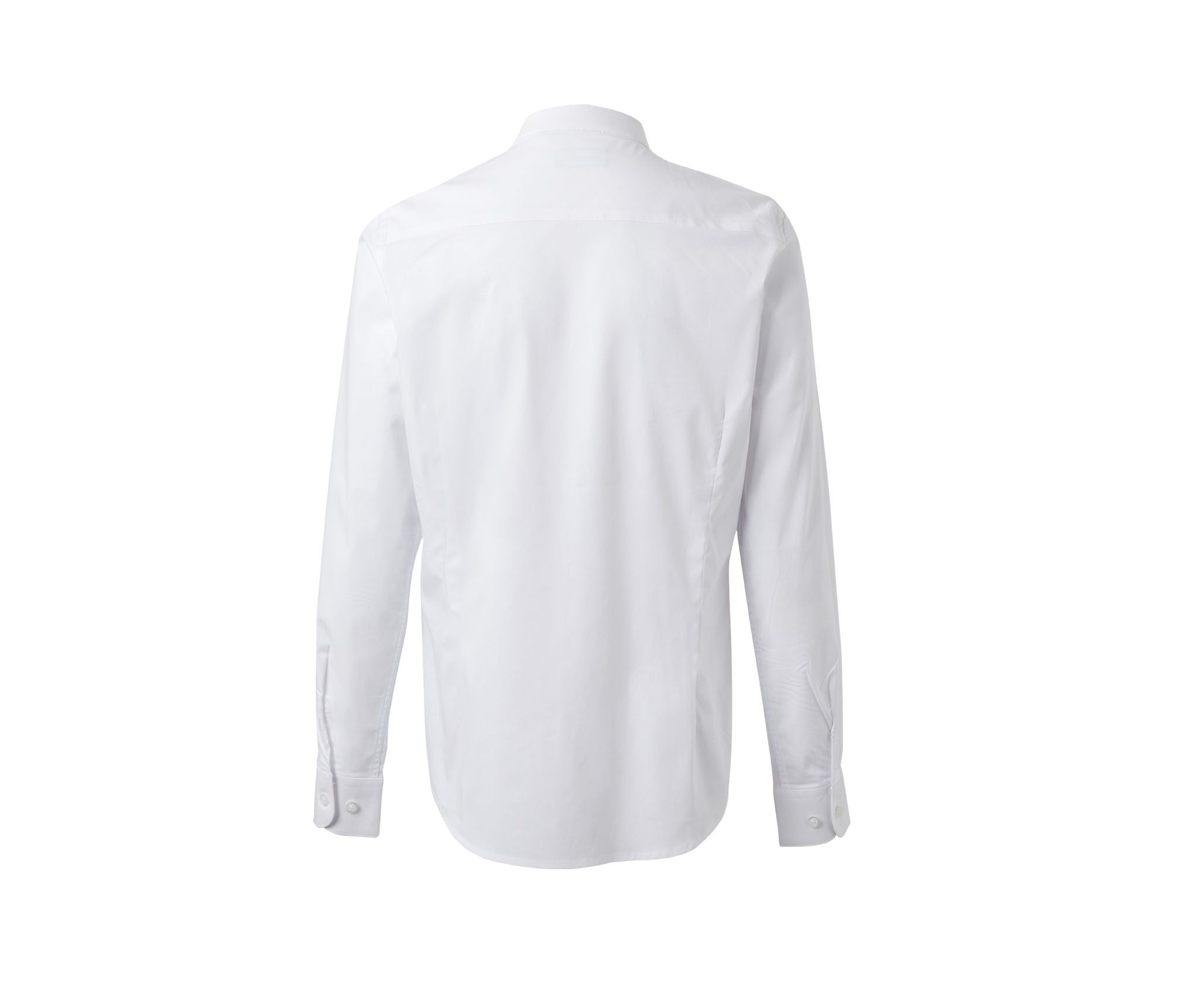 Chemise Femme Col Mao - White