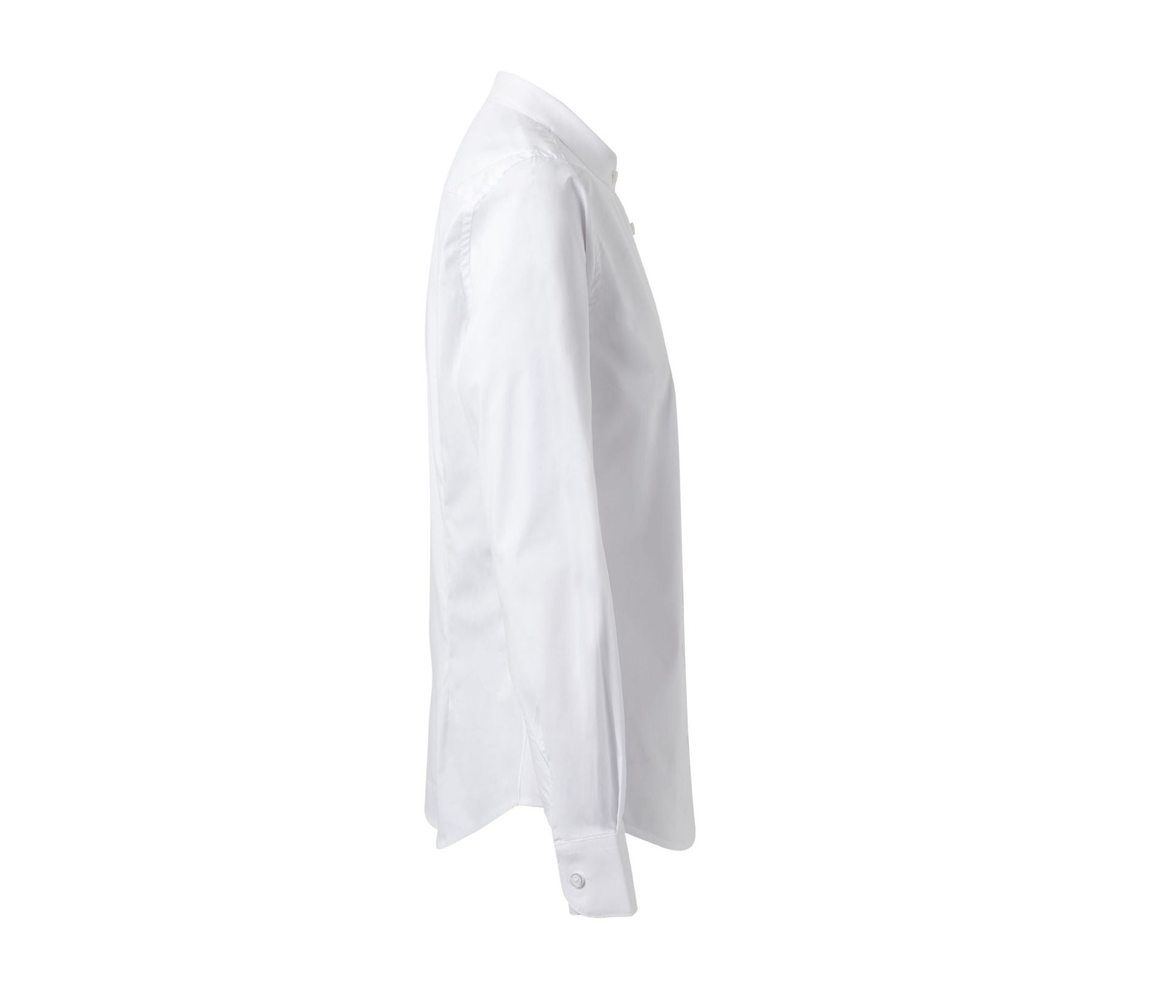 Chemise Femme Col Mao - White