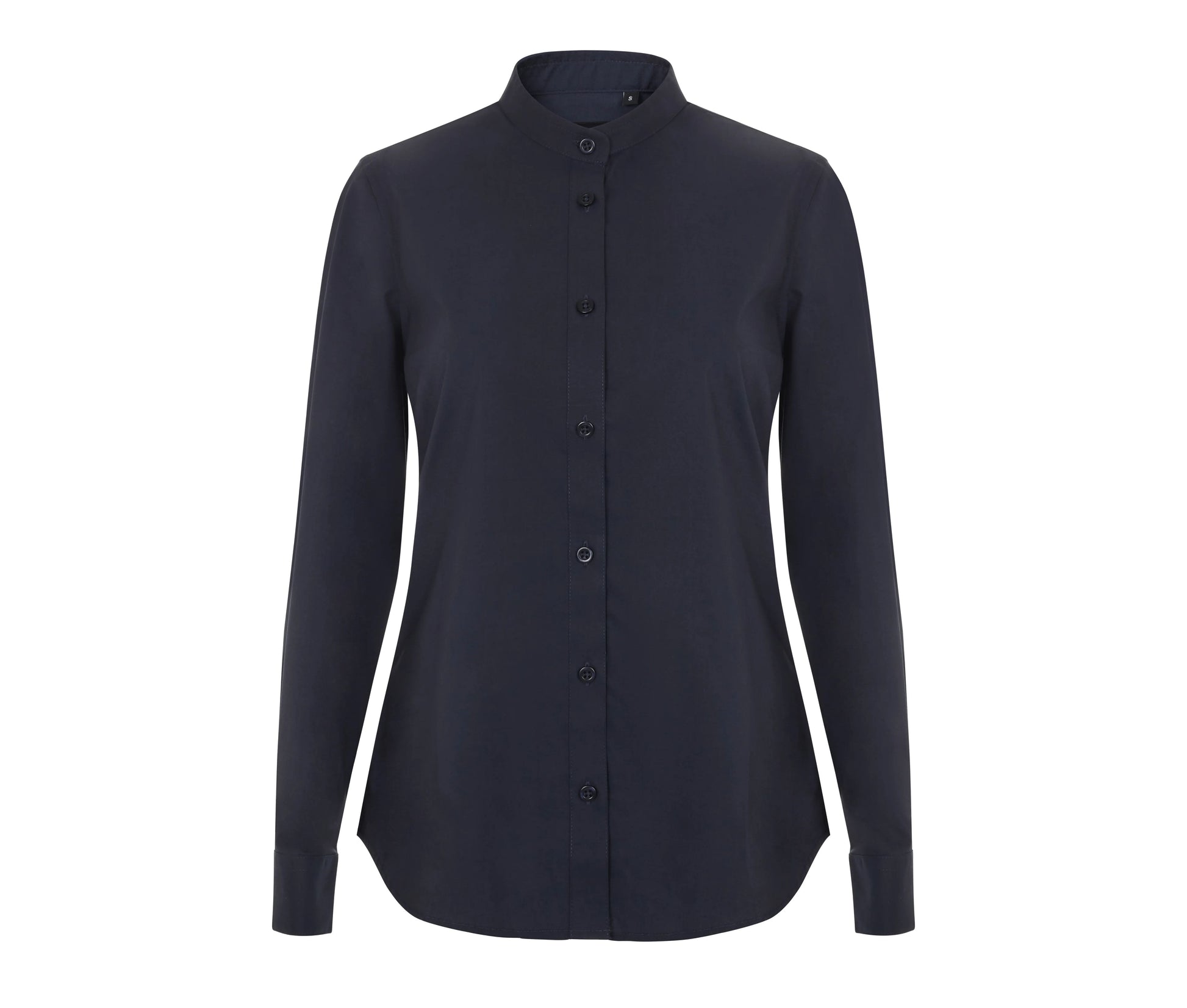 Chemise Femme Col Mao - Navy