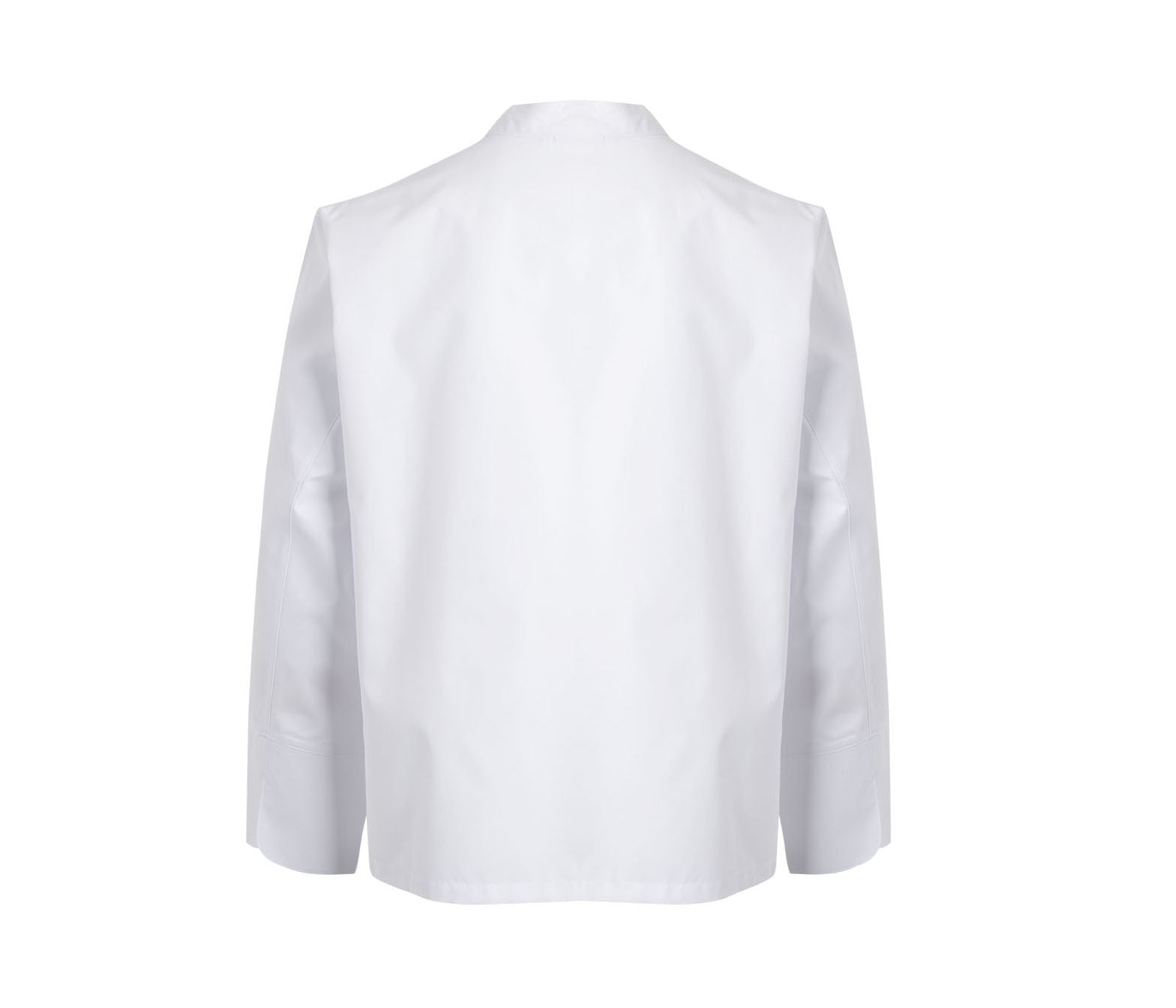 Veste de Cuisinier Ml Avec Boutons Pression - White