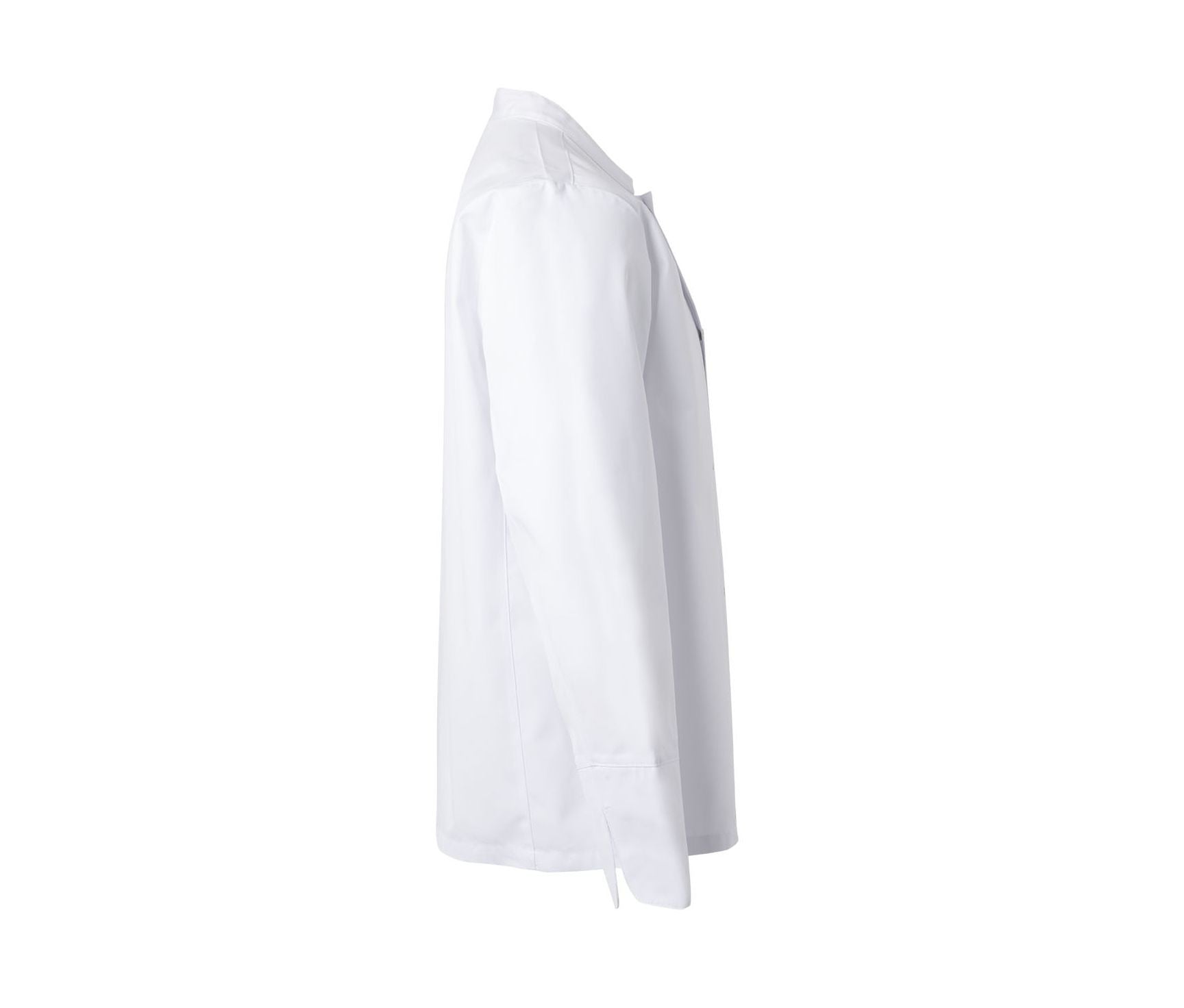 Veste de Cuisinier Ml Avec Boutons Pression - White