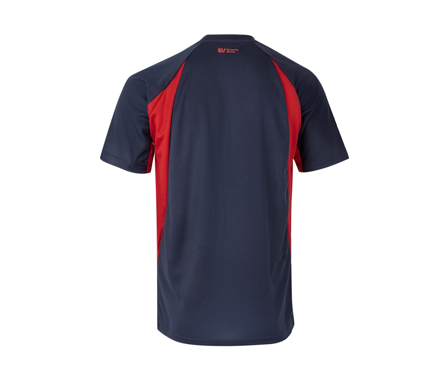 Tee-Shirt Technique Bicolore - Navy/red