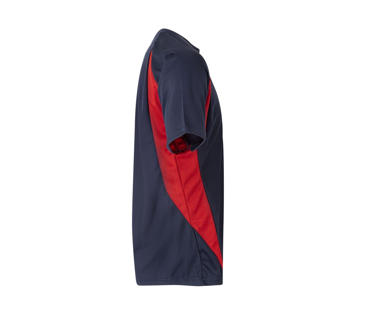 Tee-Shirt Technique Bicolore - Navy/red