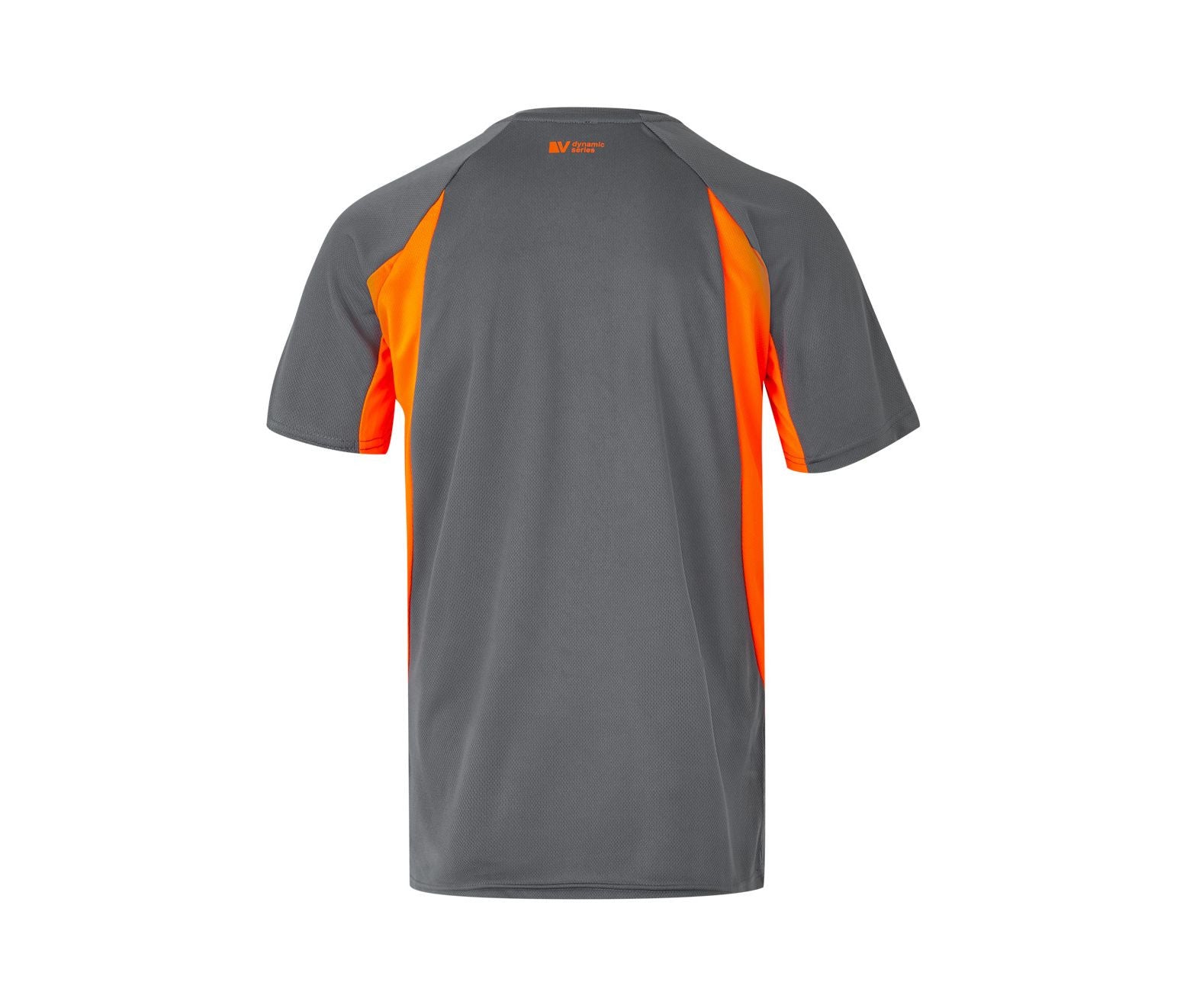 Tee-Shirt Technique Bicolore - Grey/fluo Orange