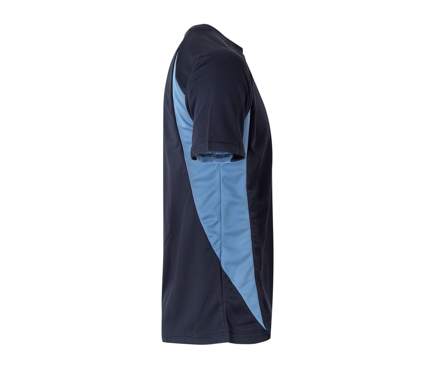 Tee-Shirt Technique Bicolore - Navy/sky Blue