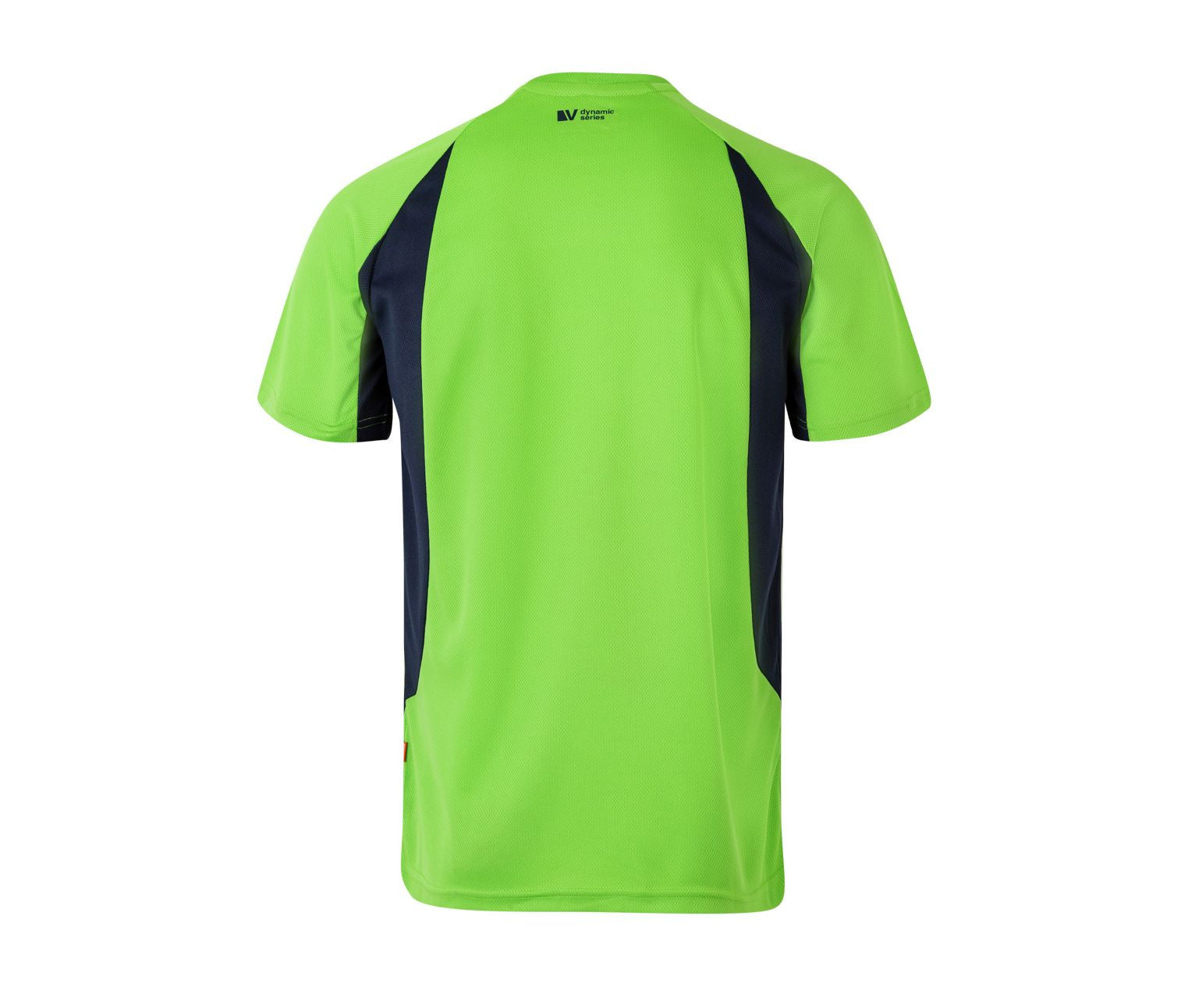 Tee-Shirt Technique Bicolore - Lime/navy