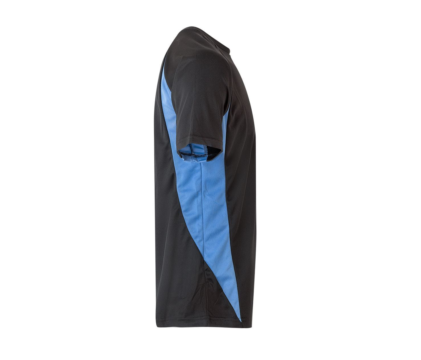 Tee-Shirt Technique Bicolore - Black/sky Blue