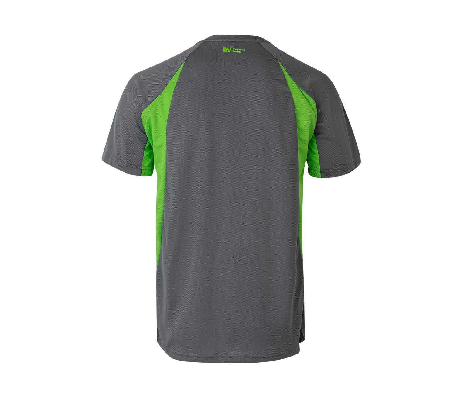 Tee-Shirt Technique Bicolore - Grey/lime