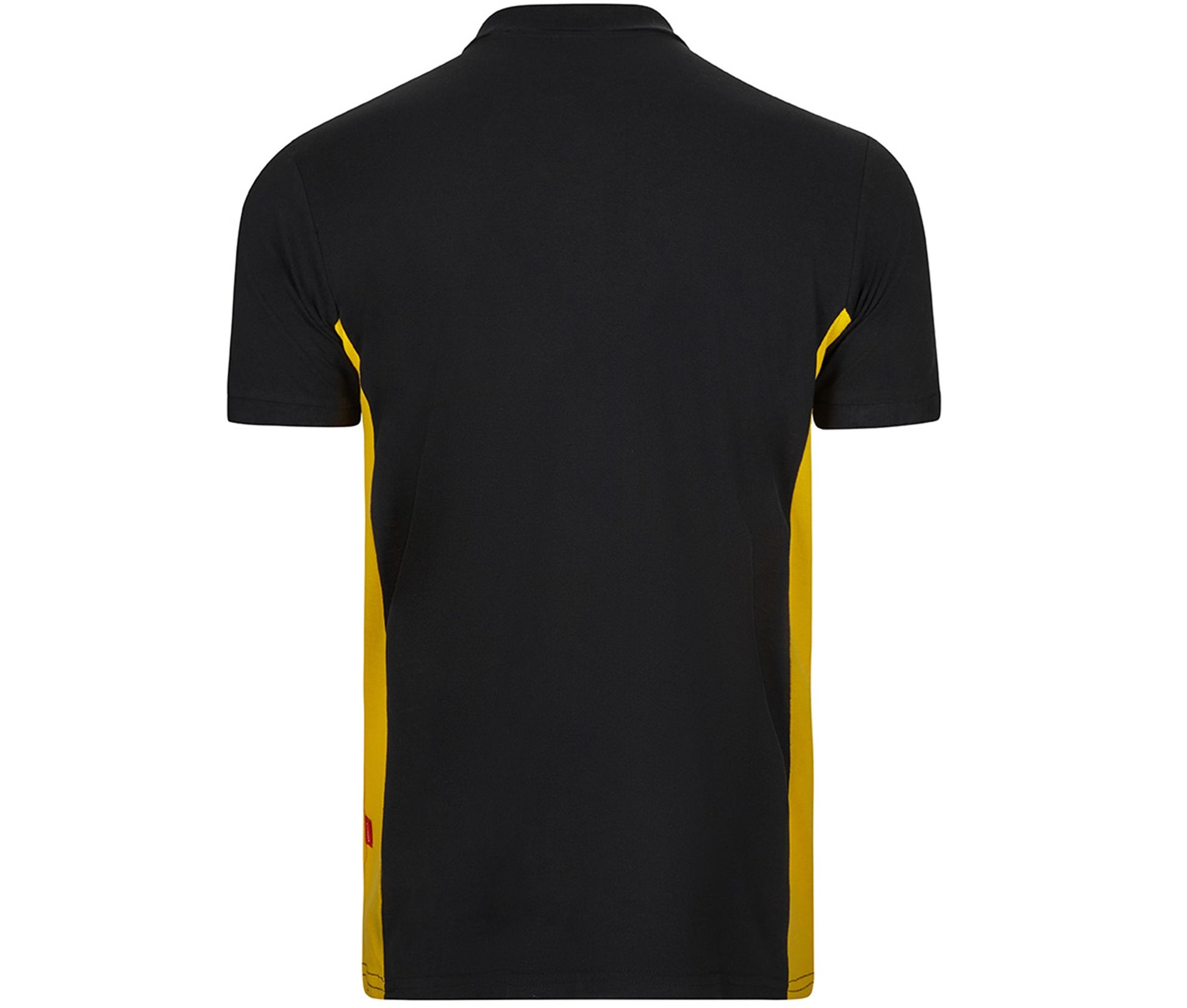 Polo Bicolore Manches Courtes - Black / Yellow