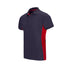 Navy/red