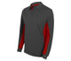 Grey/red