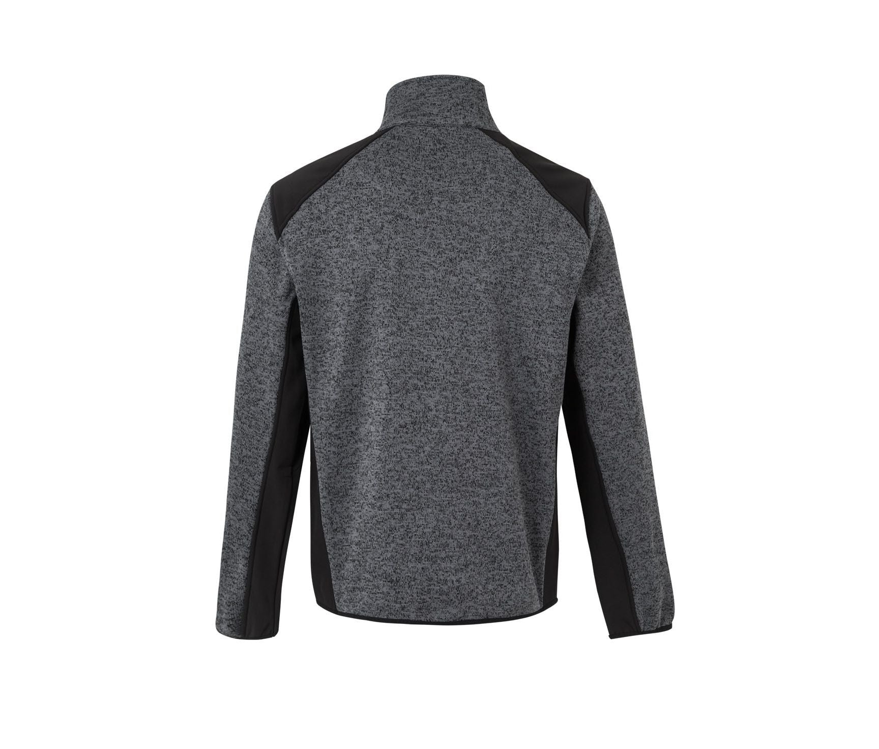 Veste Polaire Molletonnée - Grey/black
