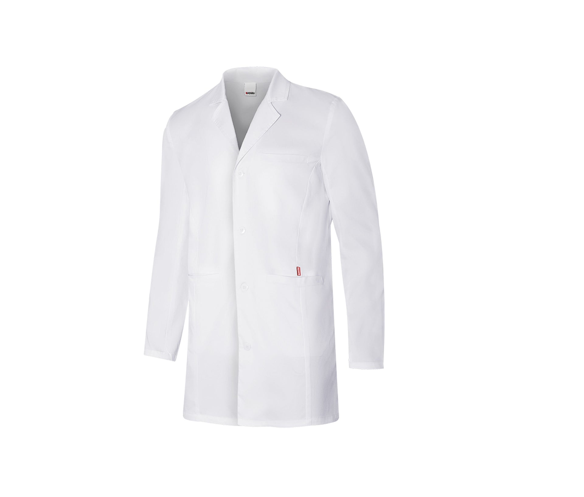 Blouse Homme Avec Élasthanne - White