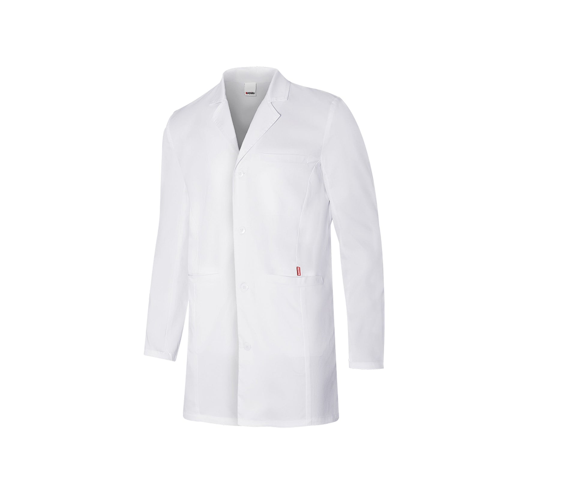 Blouse Homme Avec Élasthanne - White