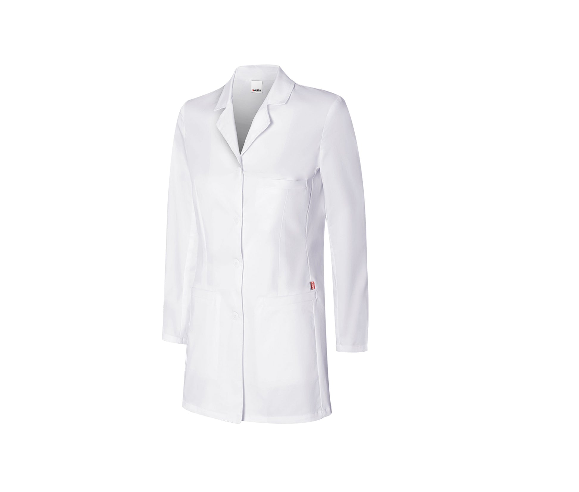 Blouse Femme Avec Élasthanne - White