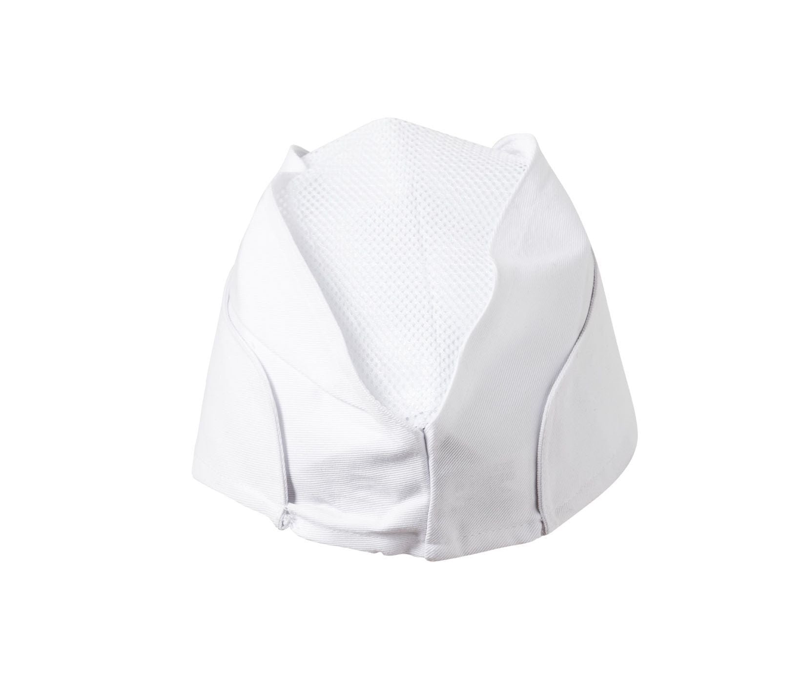 Bonnet Militaire Maille Filet - White