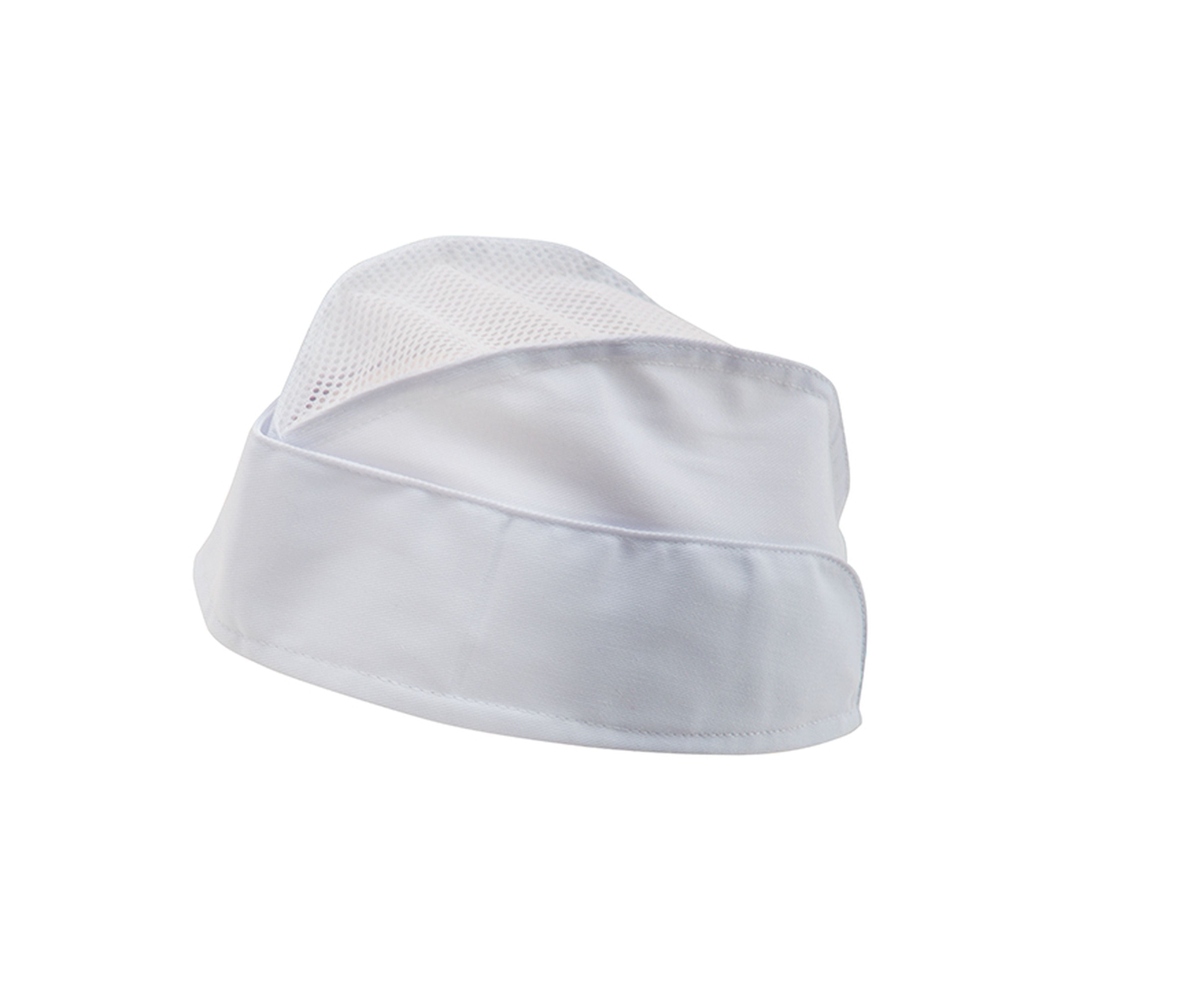 Bonnet Militaire Maille Filet - White