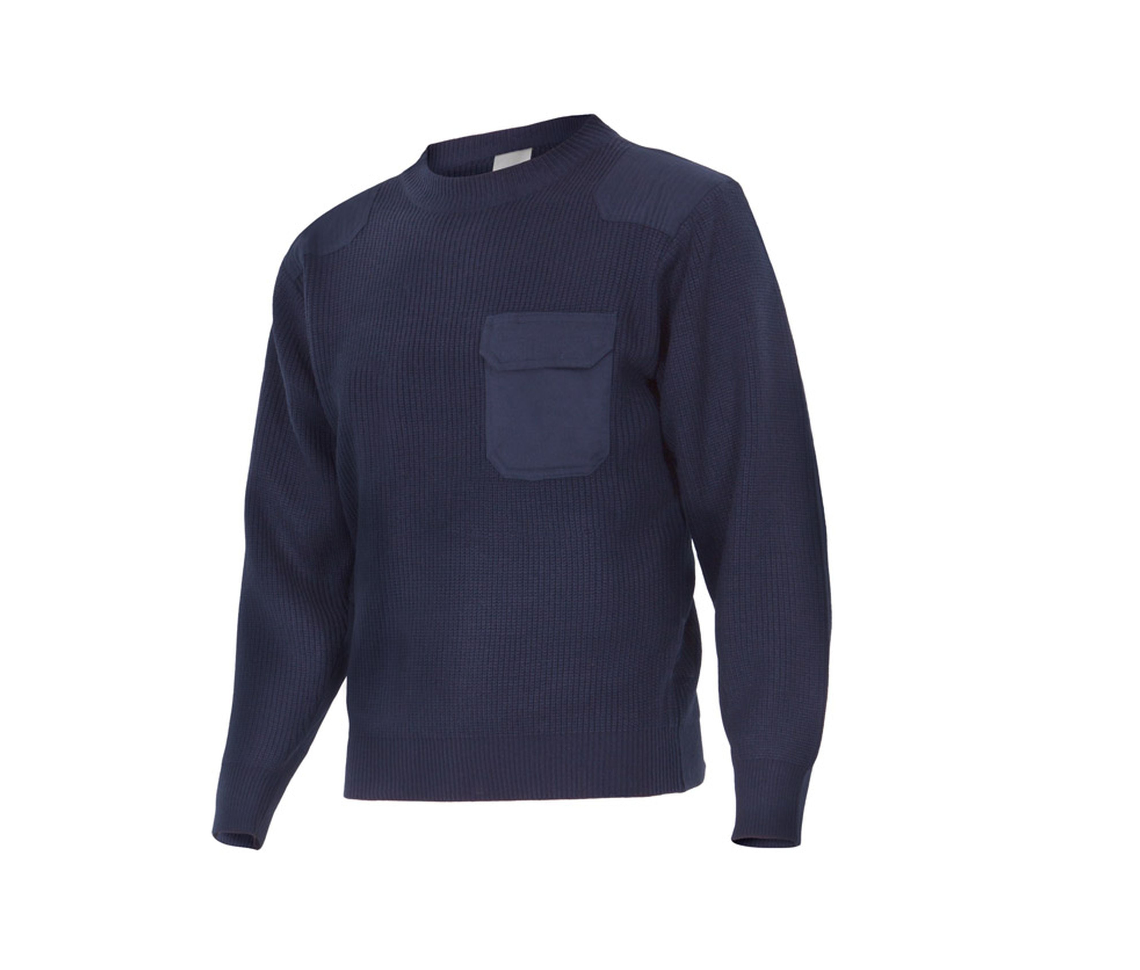 Pull Épais Col Rond - Navy