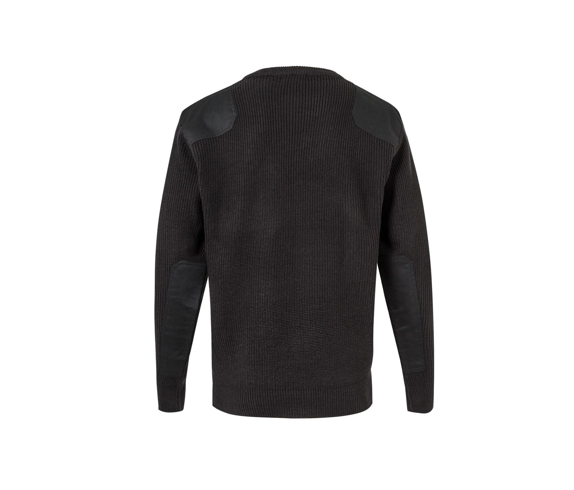 Pull Épais Col Rond - Black