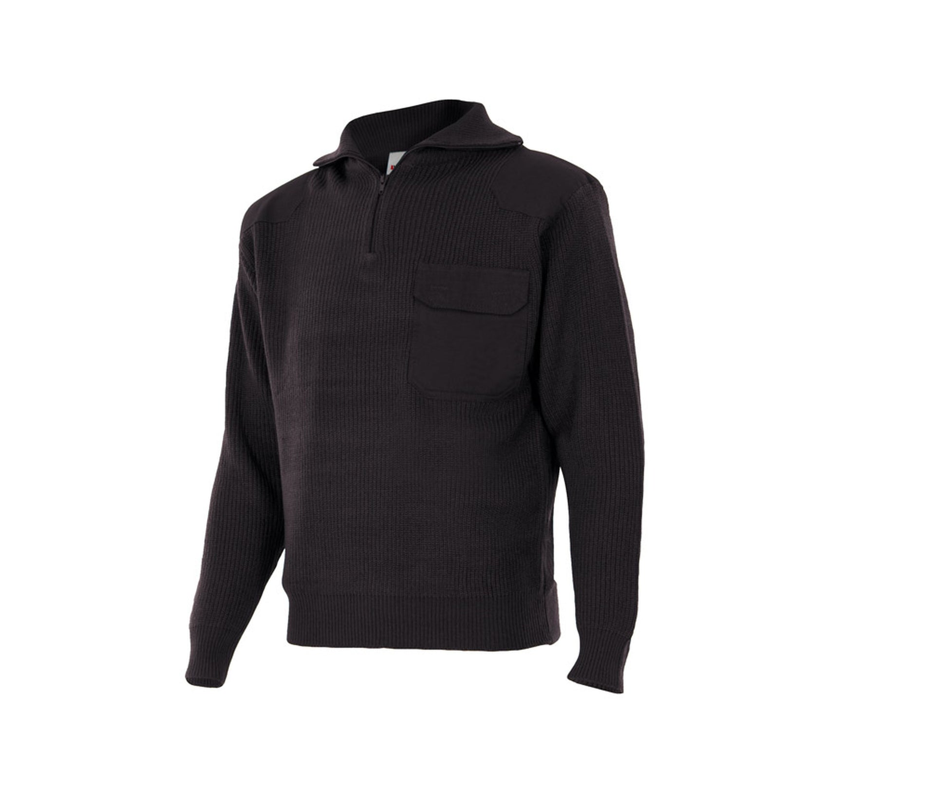 Pull Épais Col Montant - Black