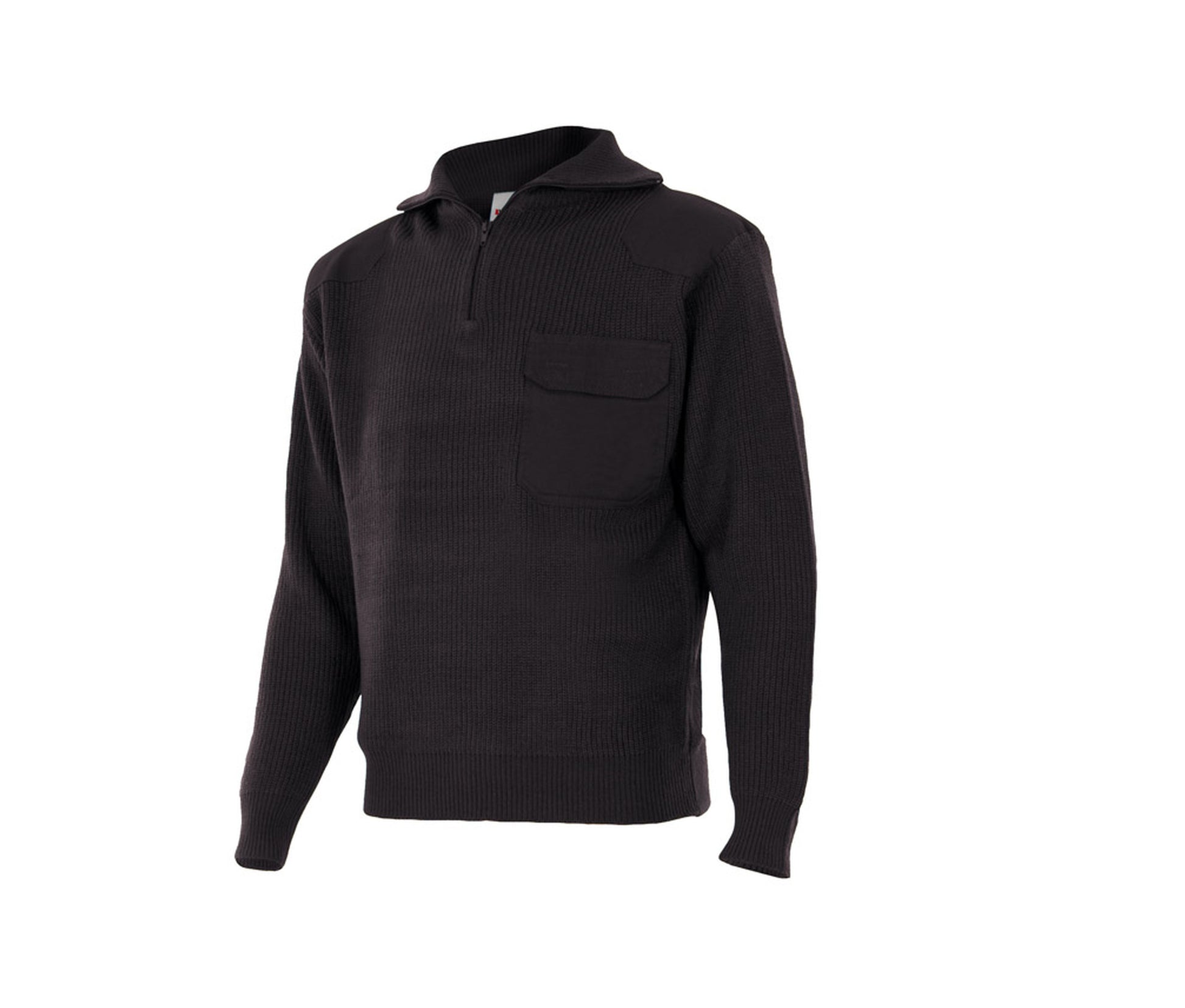 Pull Épais Col Montant - Black