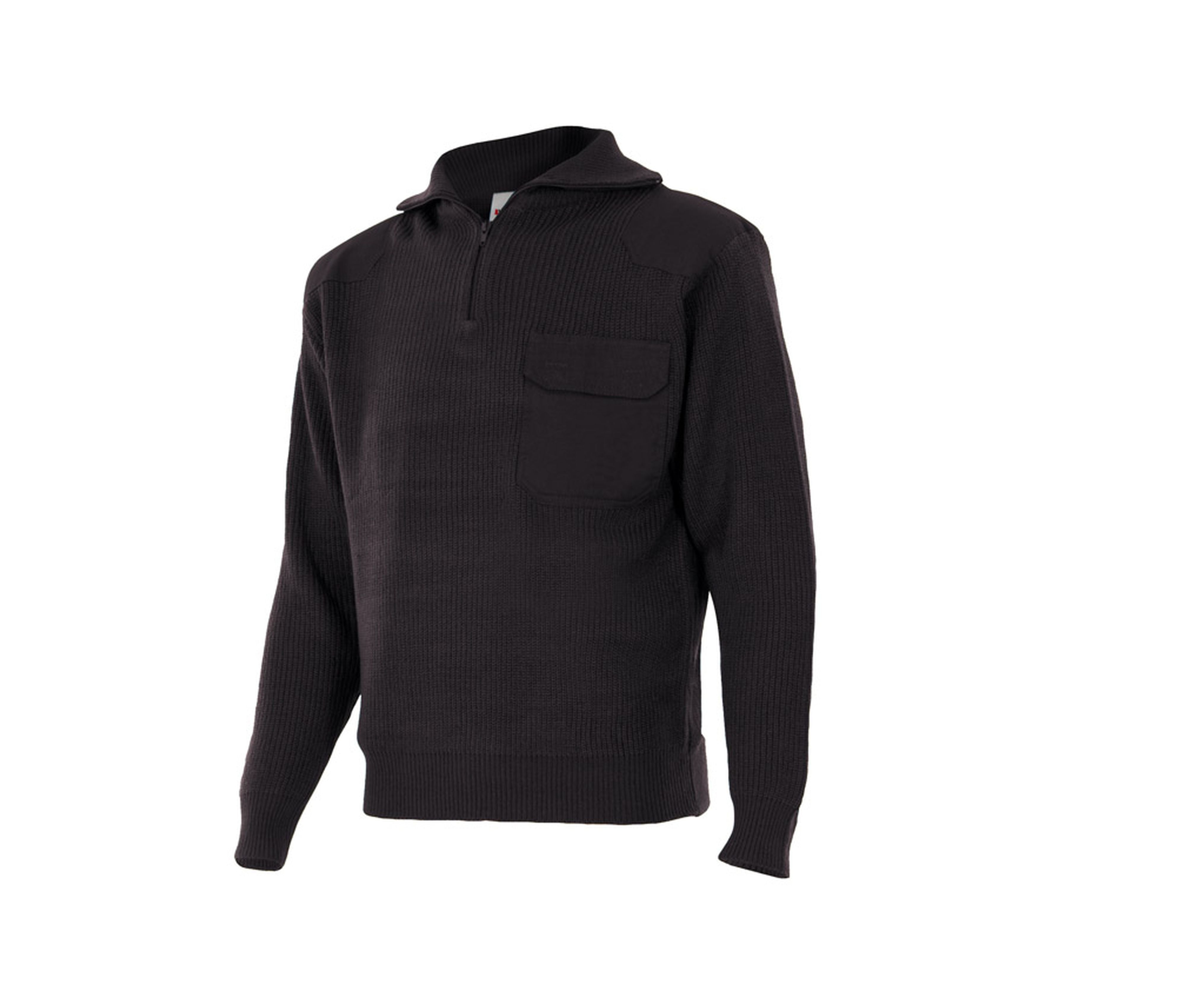 Pull Épais Col Montant - Black